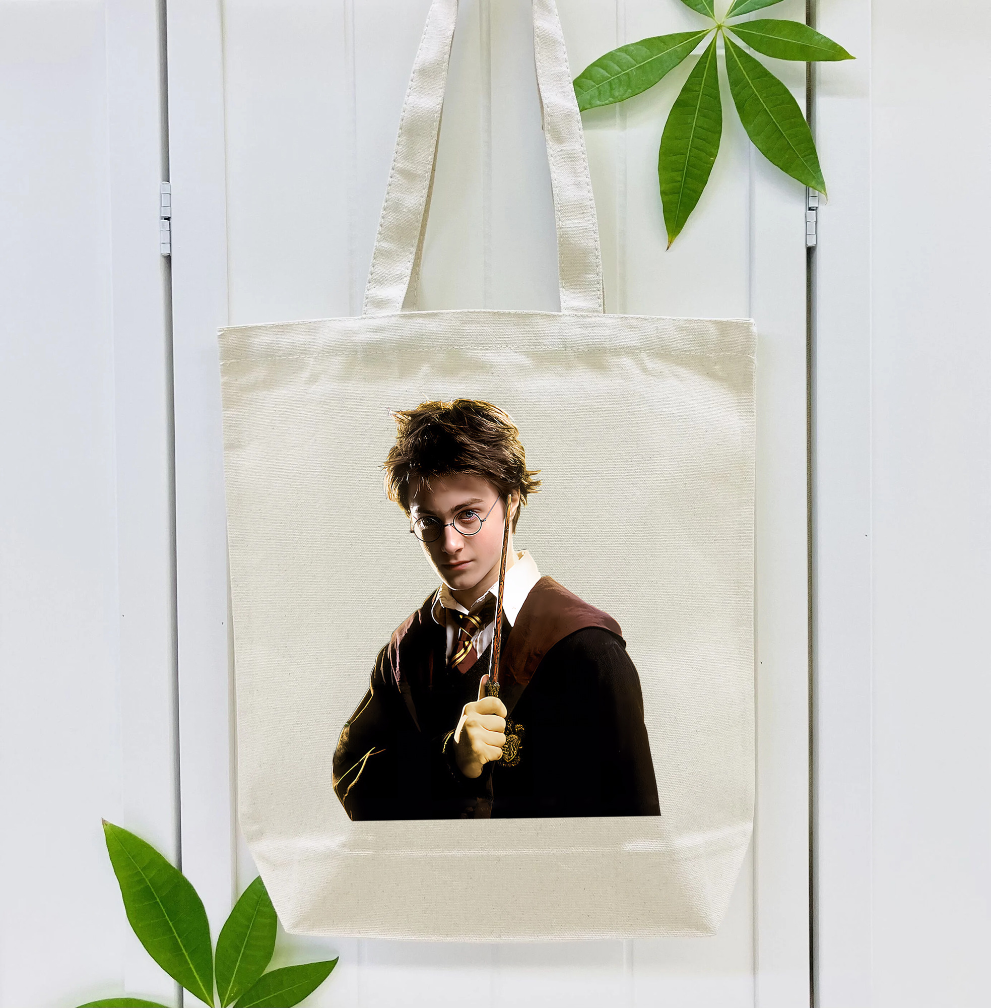 Harry Potter ハリー・ポッターシリーズ 縦型キャンバス生地手提げバッグ　トートバッグ