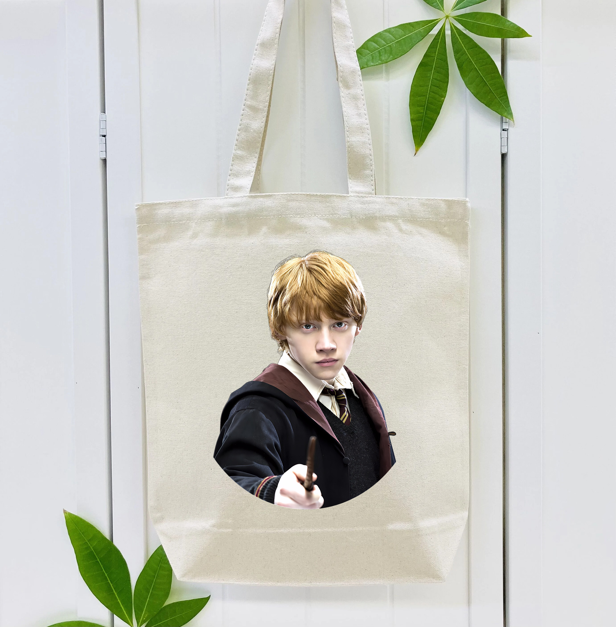 Harry Potter ハリー・ポッターシリーズ 縦型キャンバス生地手提げバッグ　トートバッグ