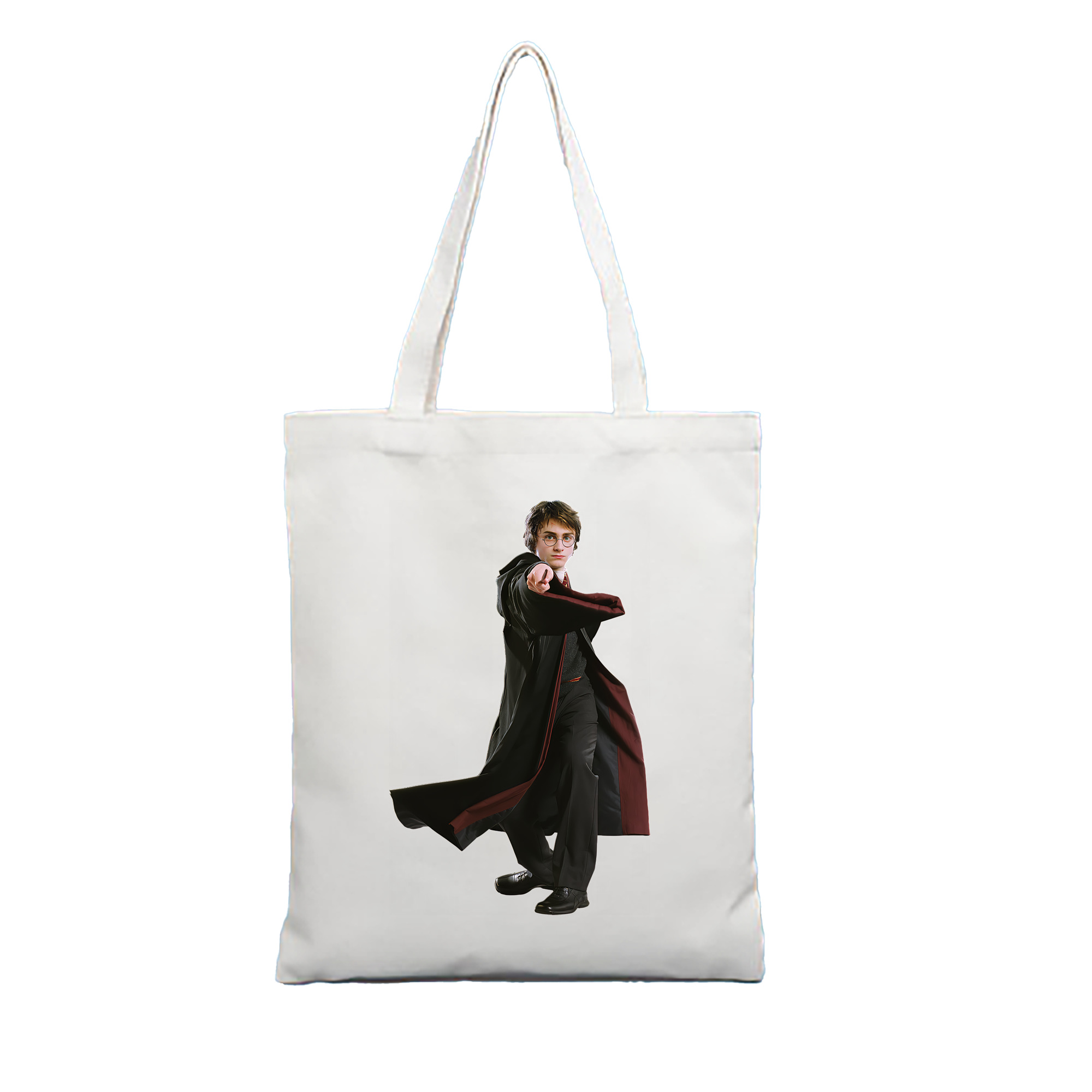 （画像用） Harry Potter ハリー・ポッターシリーズ 縦型キャンバス生地手提げバッグ　トートバッグ