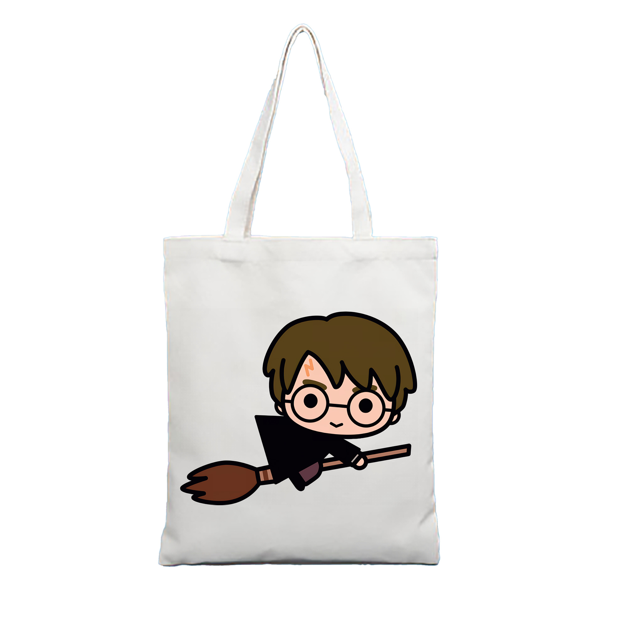 （画像用） Harry Potter ハリー・ポッターシリーズ 縦型キャンバス生地手提げバッグ　トートバッグ