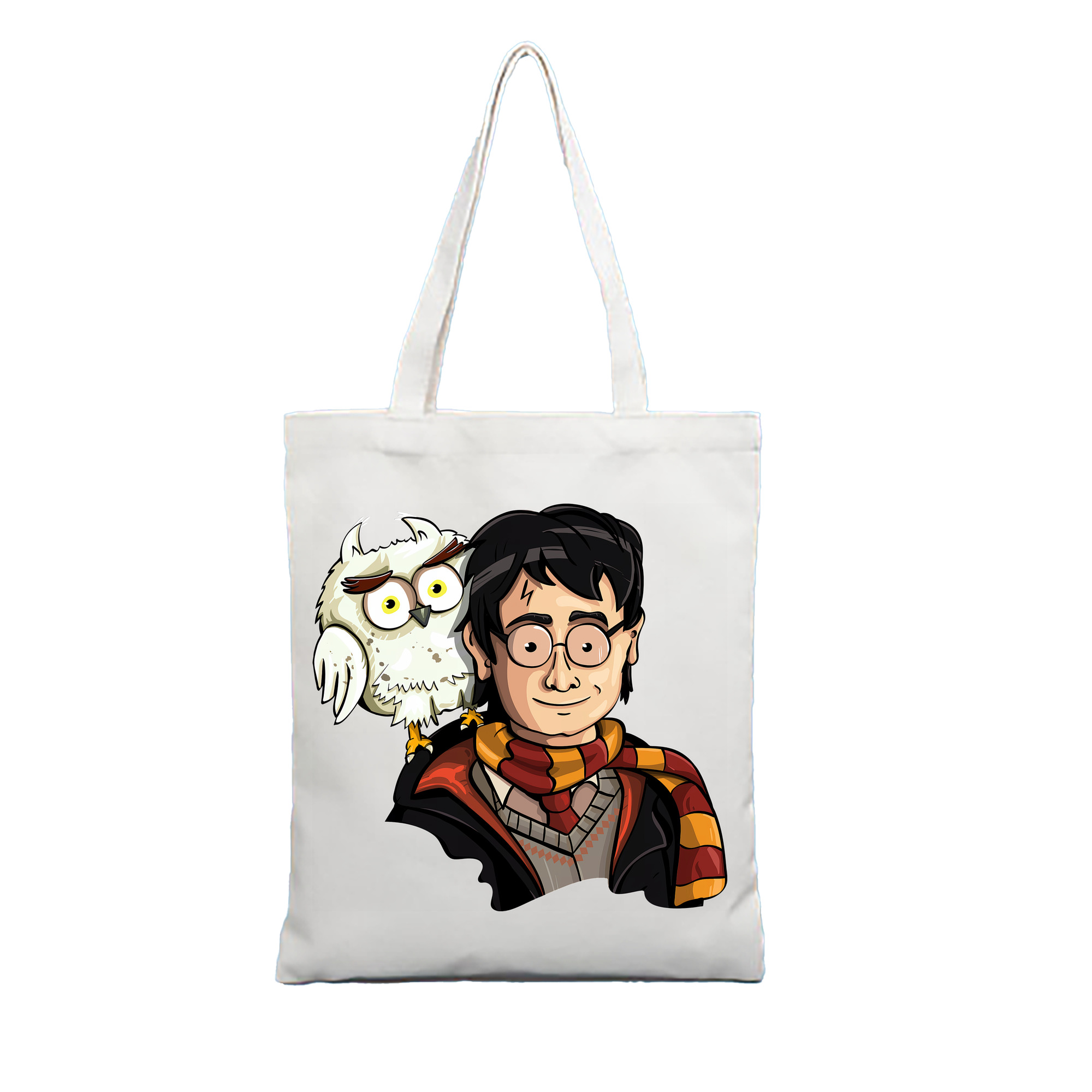 （画像用） Harry Potter ハリー・ポッターシリーズ 縦型キャンバス生地手提げバッグ　トートバッグ