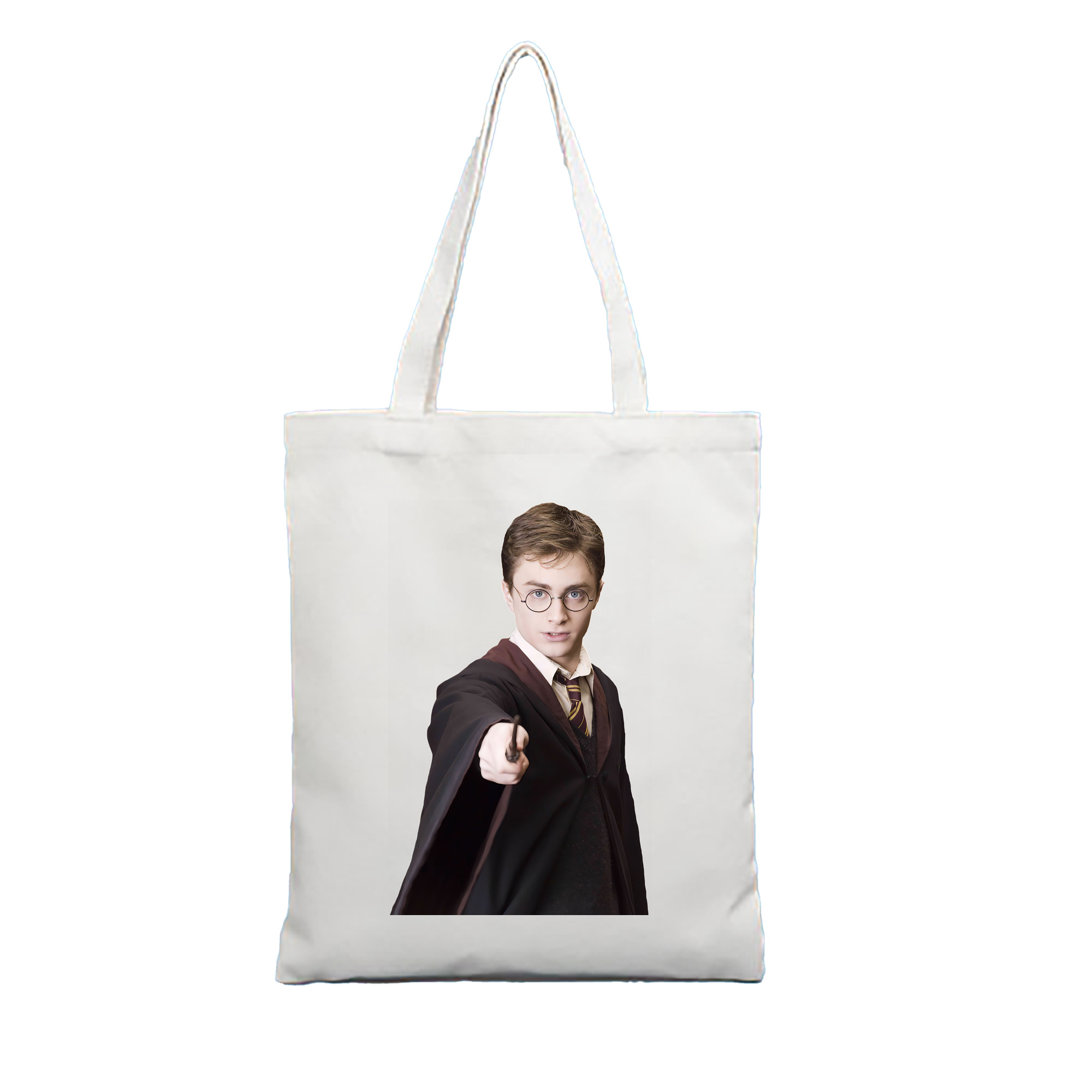 （画像用） Harry Potter ハリー・ポッターシリーズ 縦型キャンバス生地手提げバッグ　トートバッグ