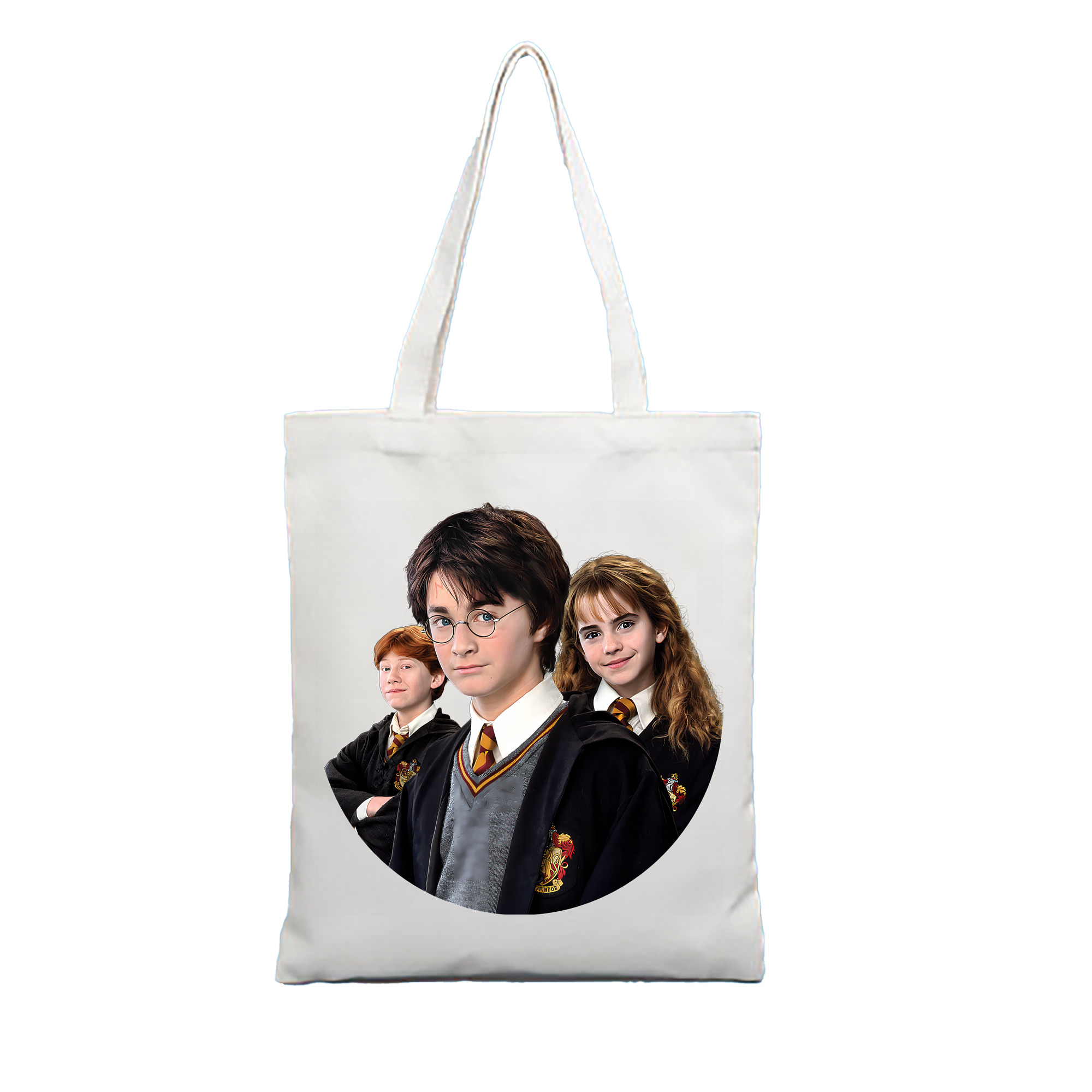 （画像用） Harry Potter ハリー・ポッターシリーズ 縦型キャンバス生地手提げバッグ　トートバッグ
