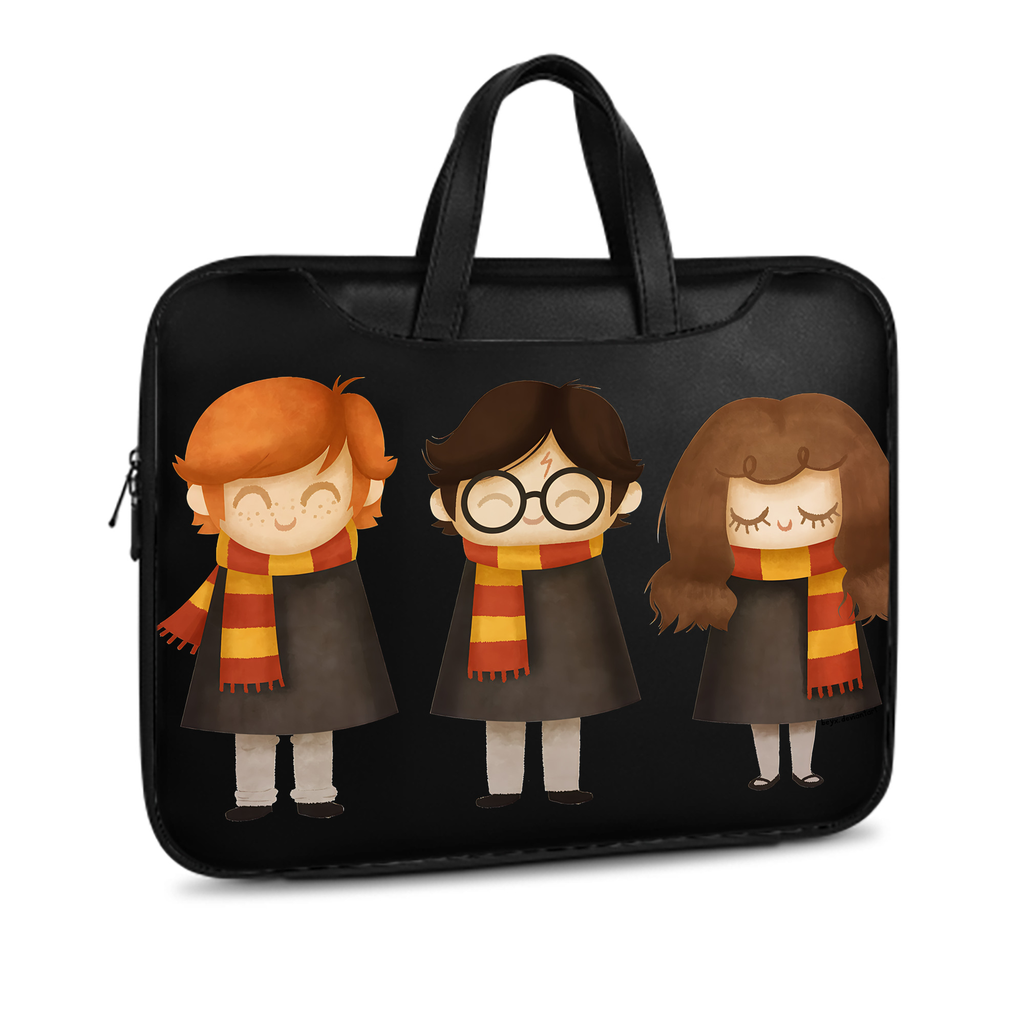 （画像用） Harry Potter ハリー・ポッターシリーズ レザーラップトップバッグ　ノートパソコンケース