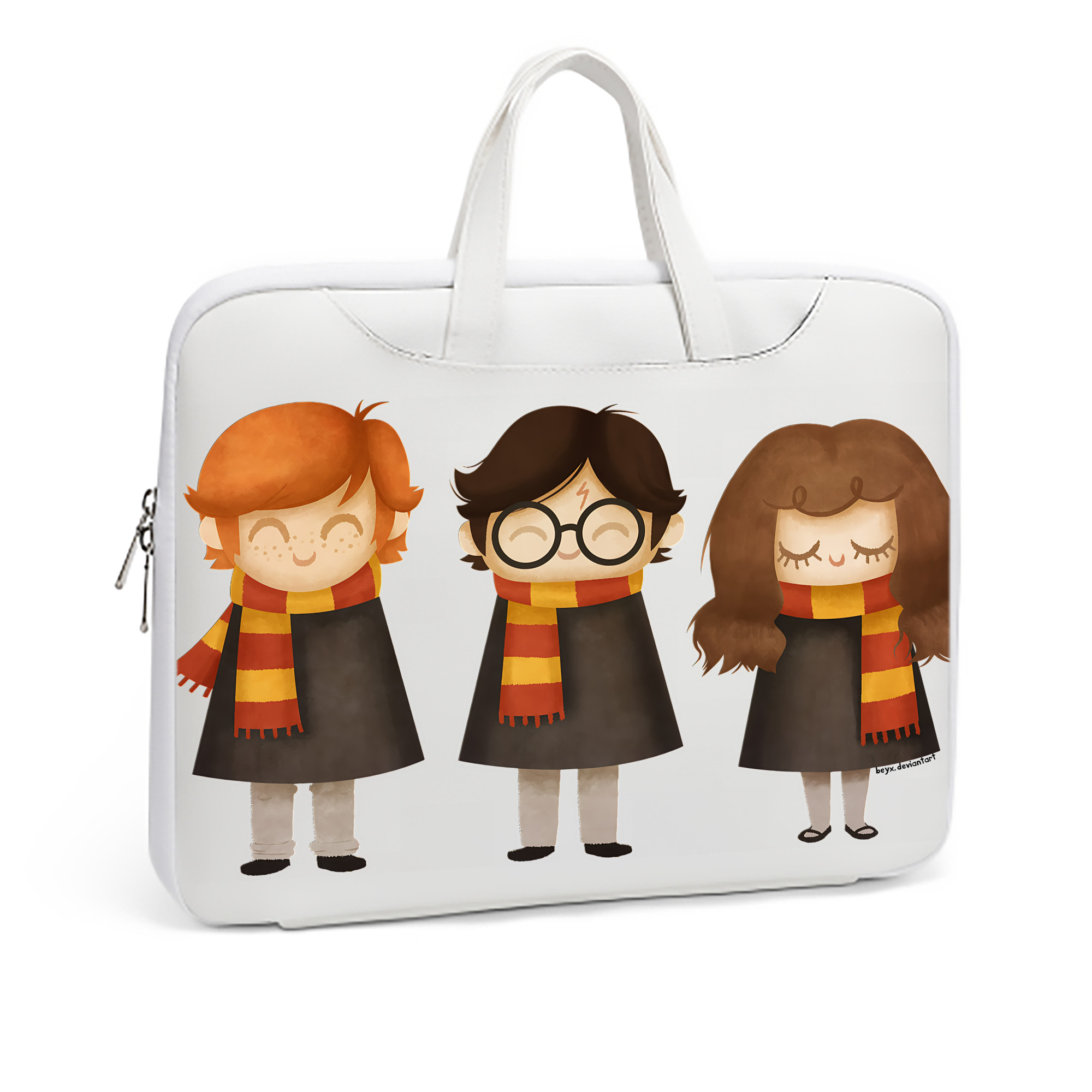 （画像用） Harry Potter ハリー・ポッターシリーズ レザーラップトップバッグ　ノートパソコンケース