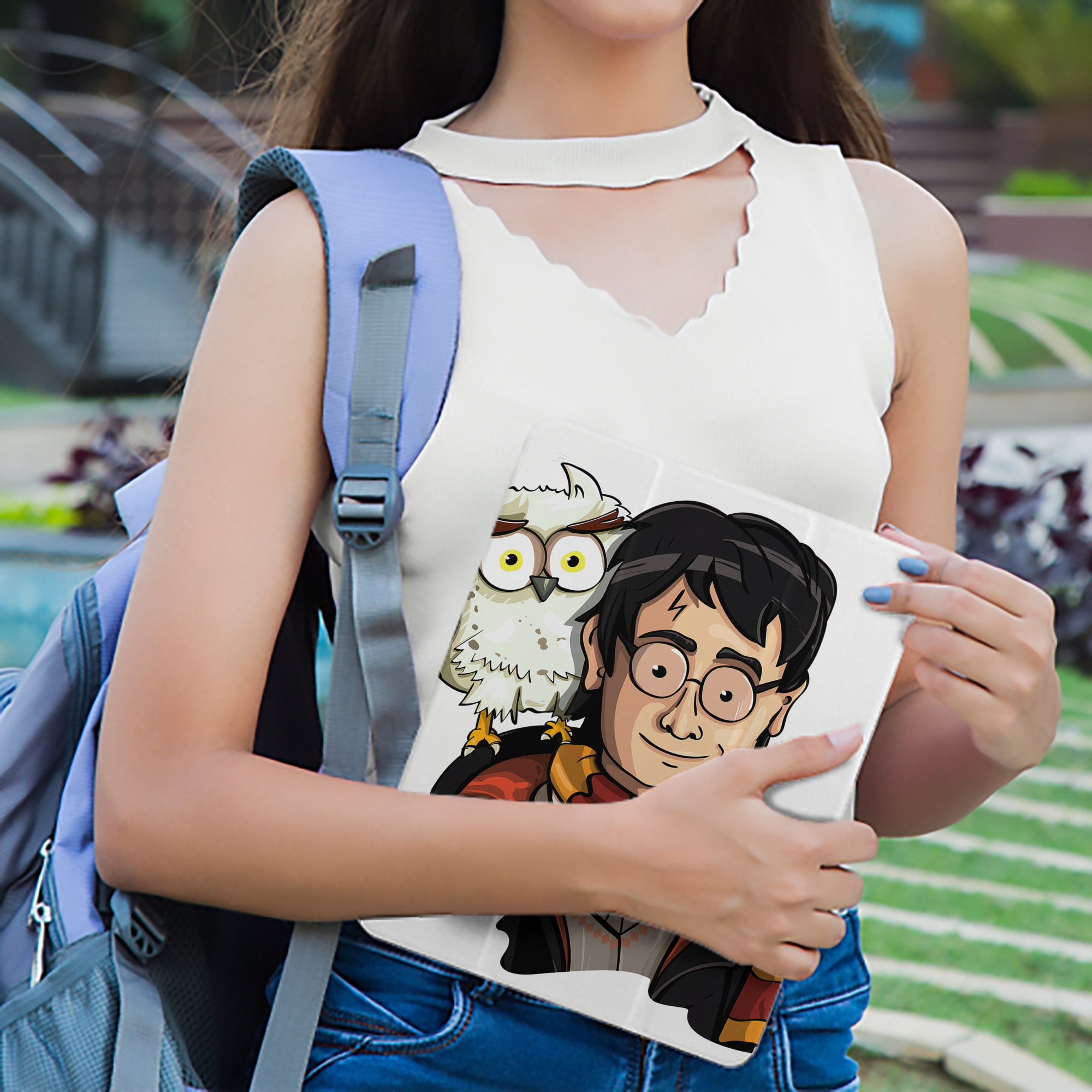 Harry Potter ハリー・ポッターシリーズ IPad ケース ペン収納付き 三つ折りスタンド PUレザー×シリコン 対応機種9.5/10.5/10.9インチ