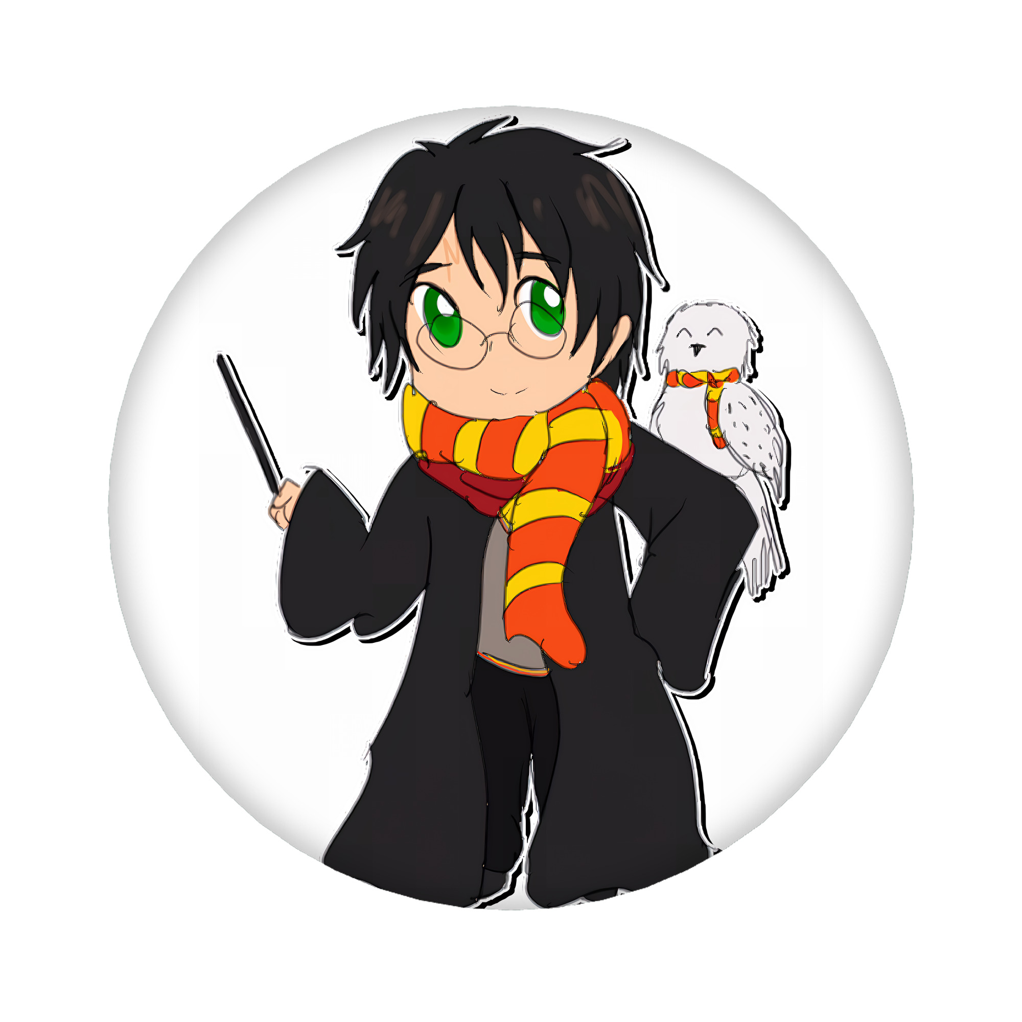 （画像用） Harry Potter ハリー・ポッターシリーズ 6cm 缶バッジ 複数セット