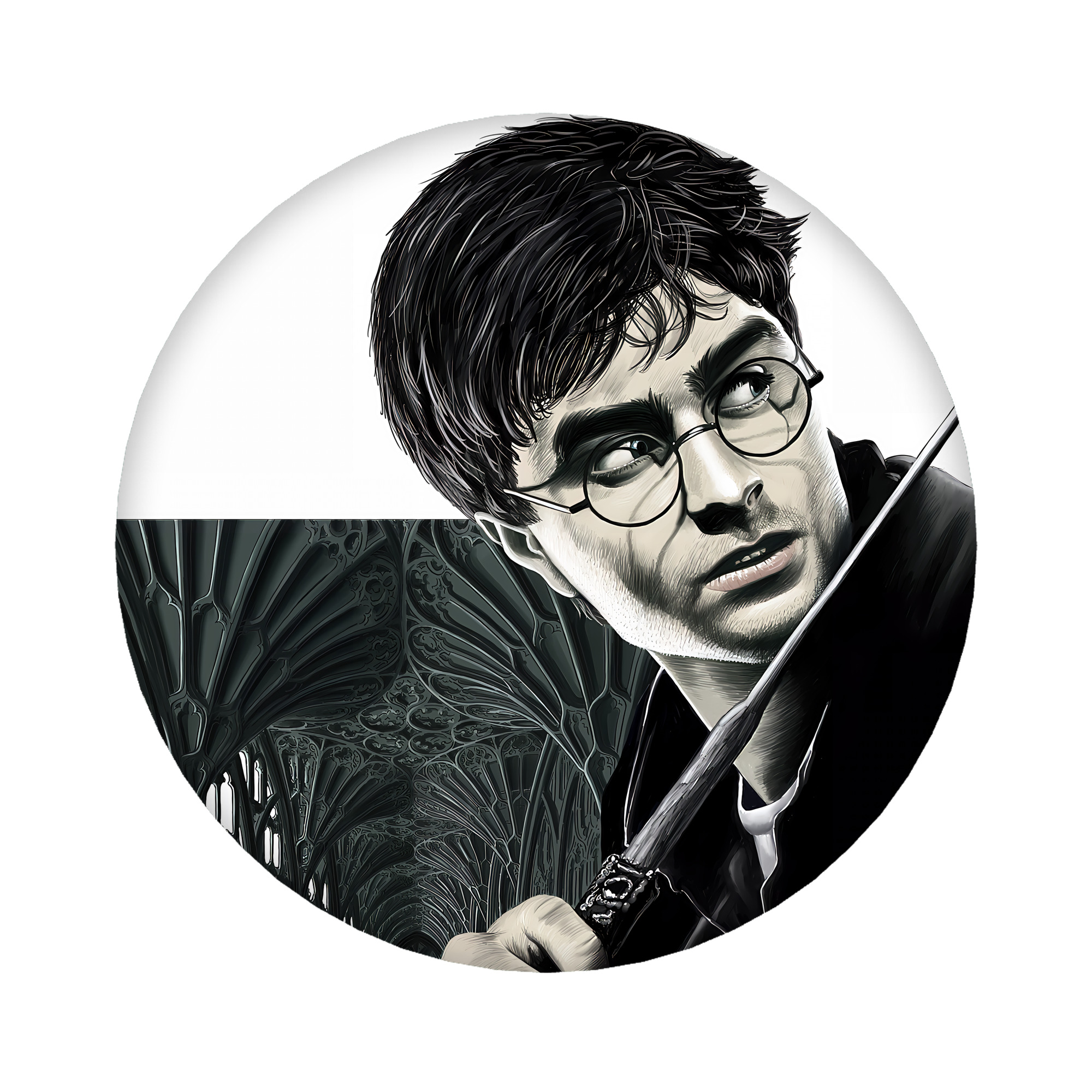（画像用） Harry Potter ハリー・ポッターシリーズ 6cm 缶バッジ 複数セット