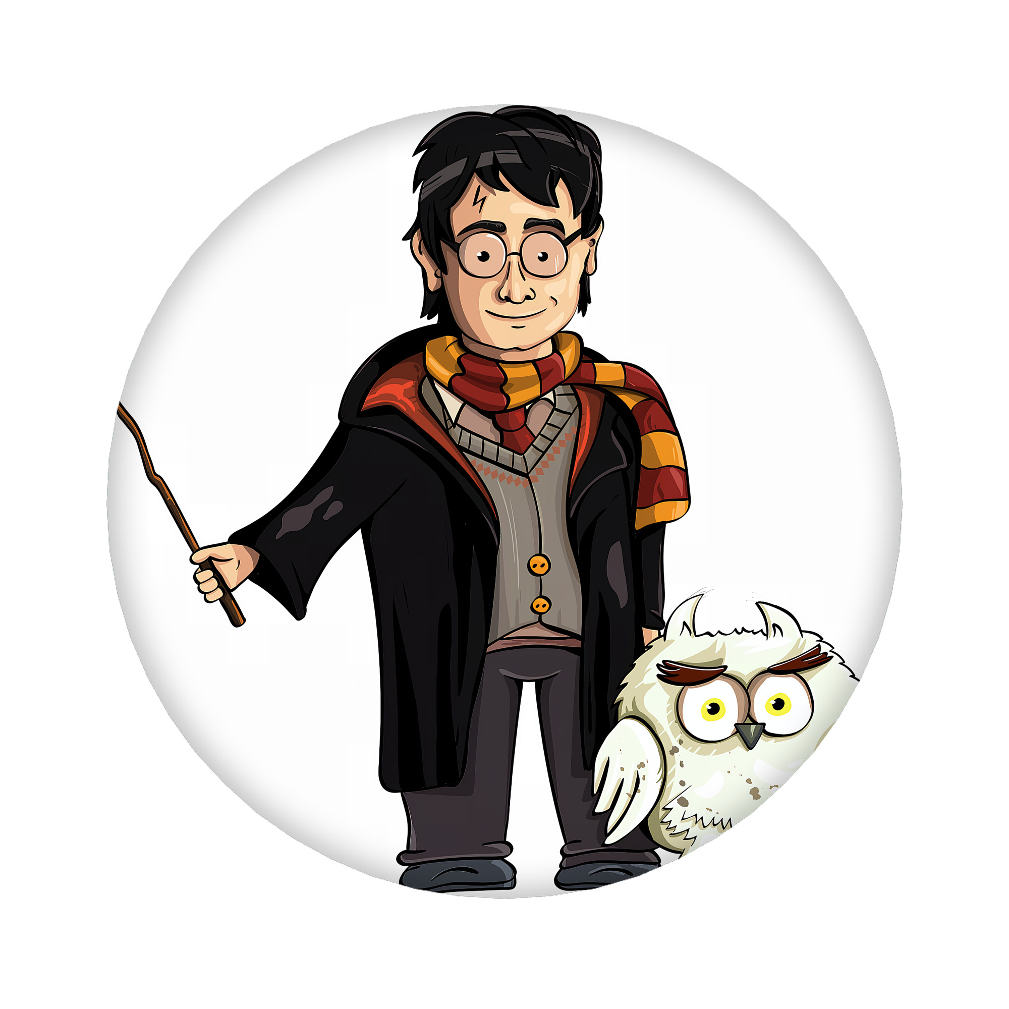 （画像用） Harry Potter ハリー・ポッターシリーズ 6cm 缶バッジ 複数セット
