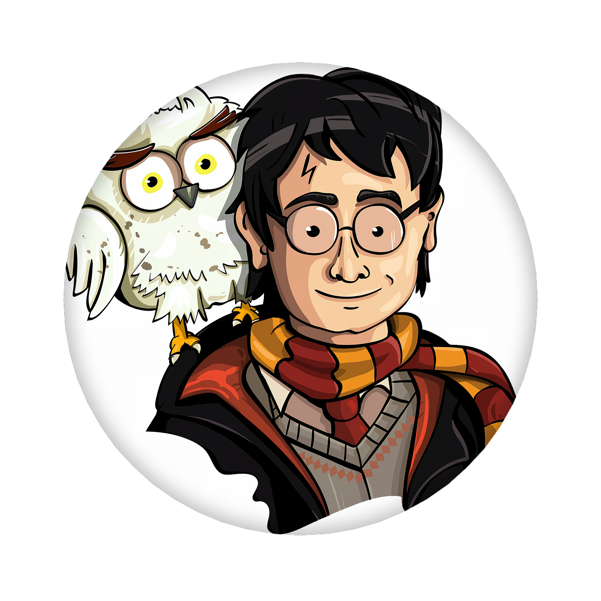 （画像用） Harry Potter ハリー・ポッターシリーズ 6cm 缶バッジ 複数セット