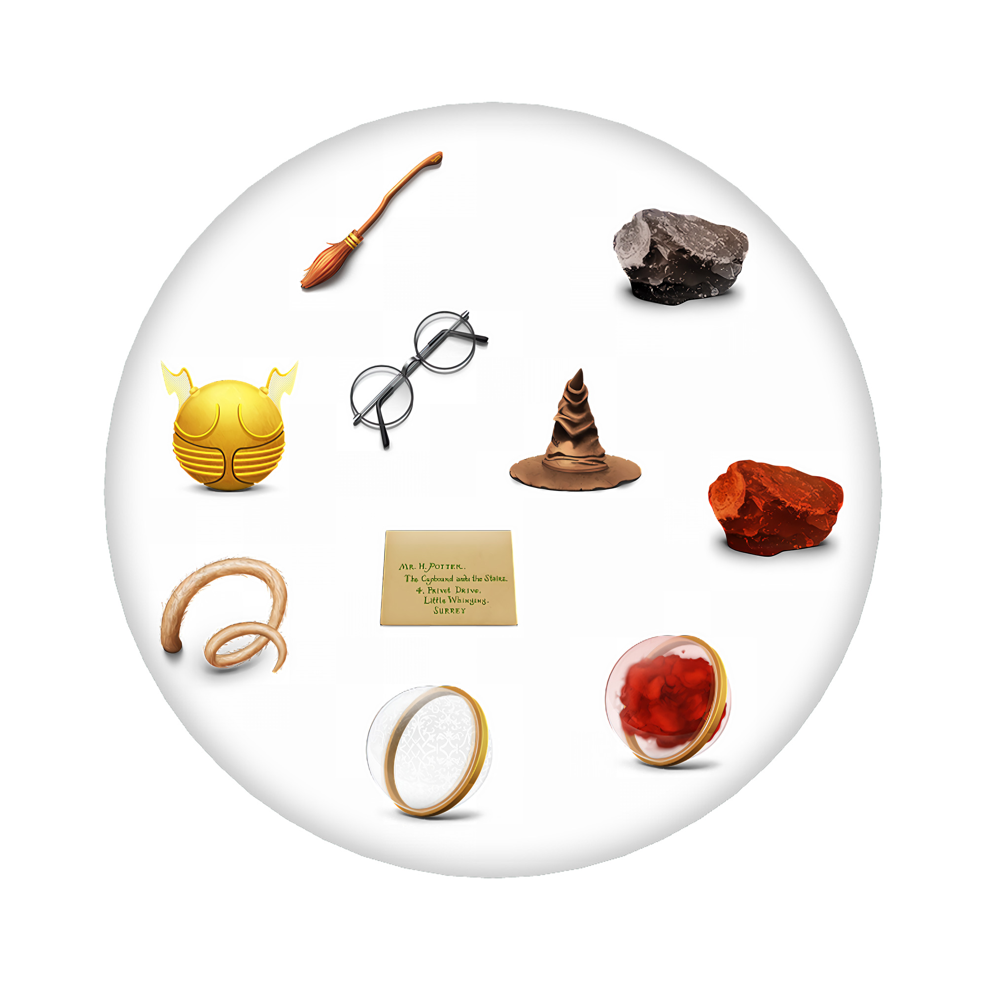 （画像用） Harry Potter ハリー・ポッターシリーズ 6cm 缶バッジ 複数セット