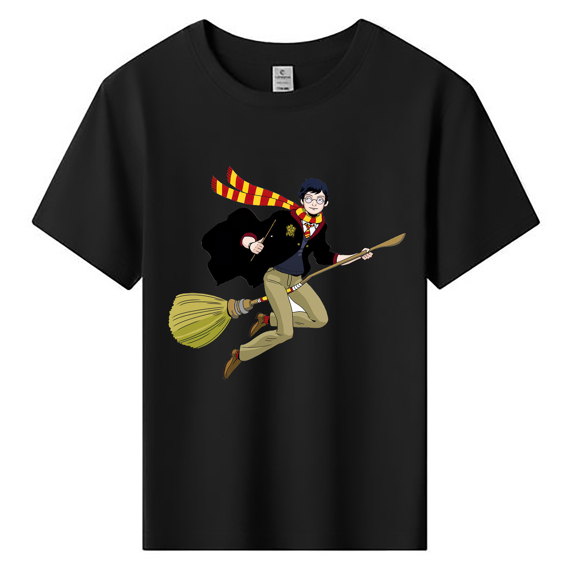 （画像用） Harry Potter ハリー・ポッターシリーズ 綿100％キッズTシャツ（フロントプリント）