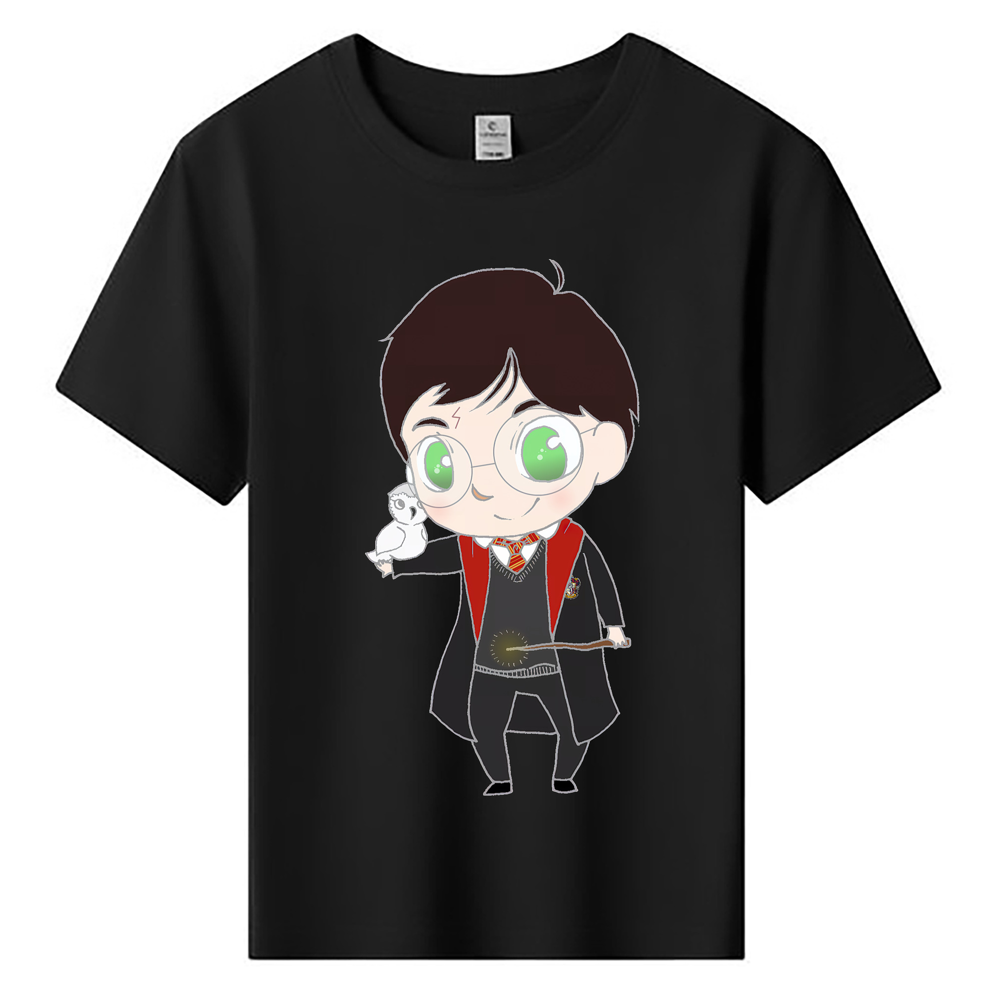 （画像用） Harry Potter ハリー・ポッターシリーズ 綿100％キッズTシャツ（フロントプリント）