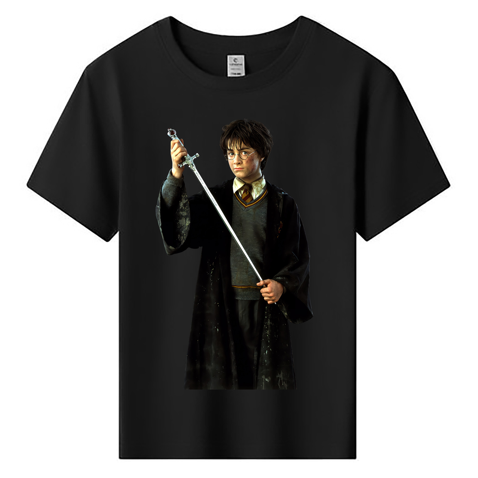 （画像用） Harry Potter ハリー・ポッターシリーズ 綿100％キッズTシャツ（フロントプリント）