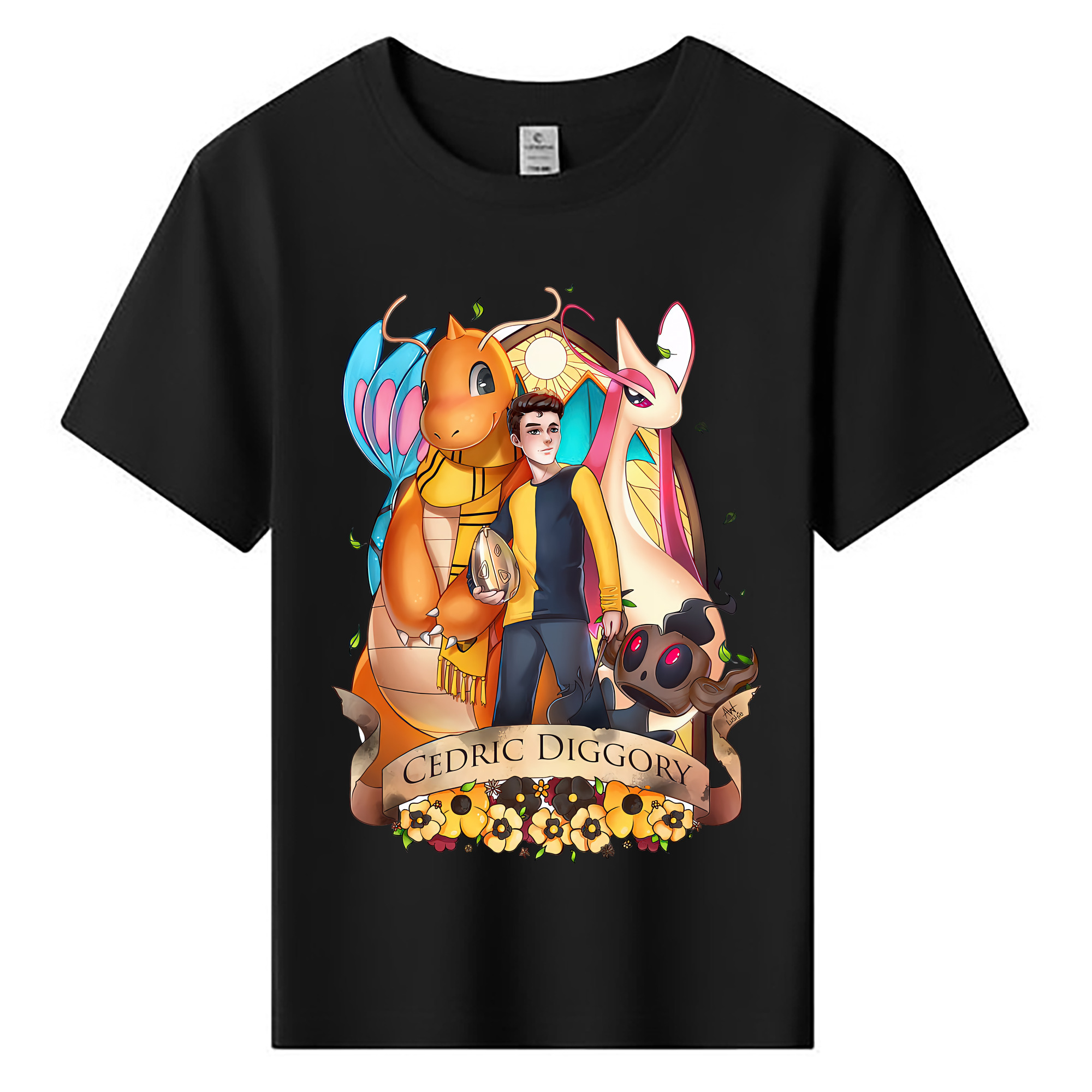 （画像用） Harry Potter ハリー・ポッターシリーズ 綿100％キッズTシャツ（フロントプリント）