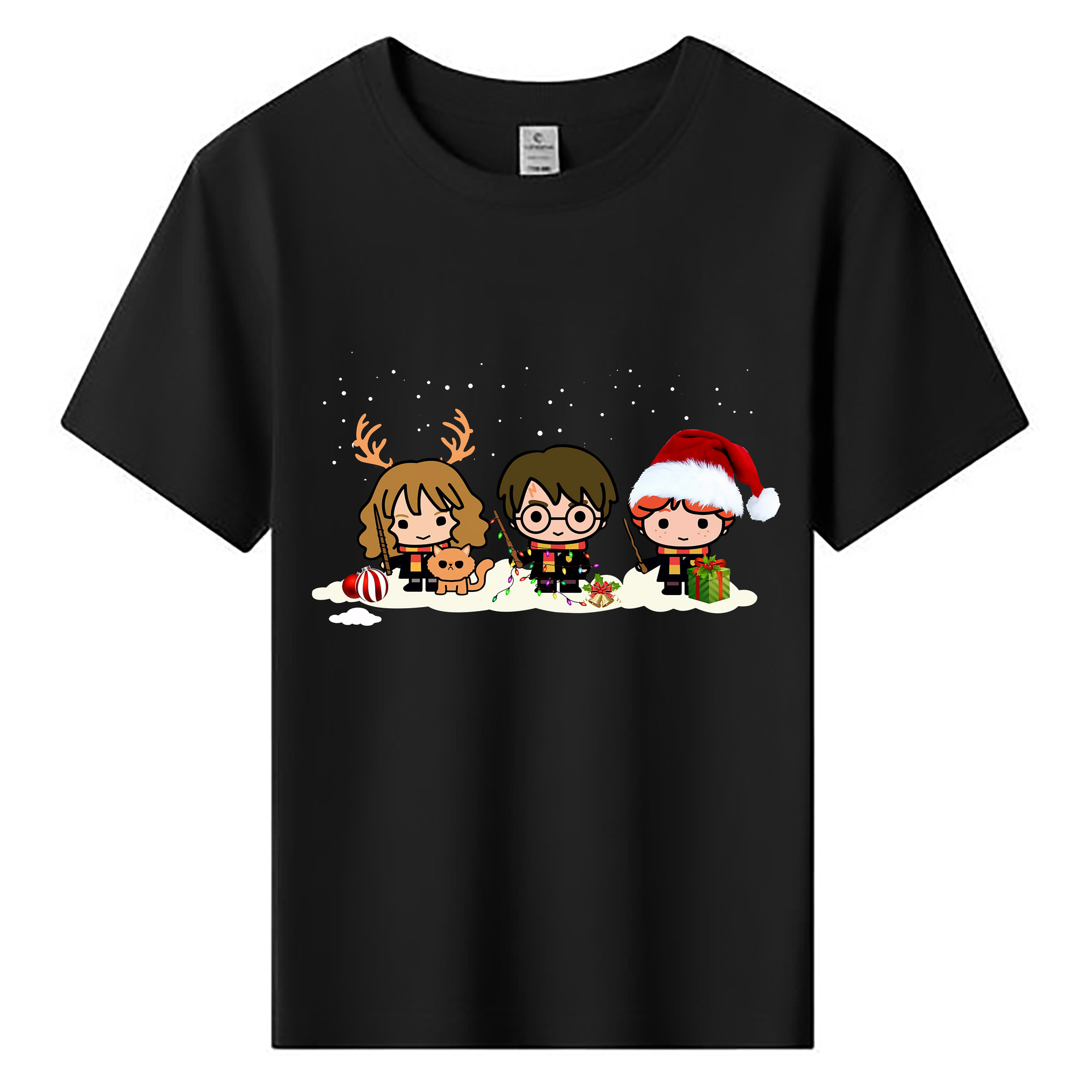 （画像用） Harry Potter ハリー・ポッターシリーズ 綿100％キッズTシャツ（フロントプリント）