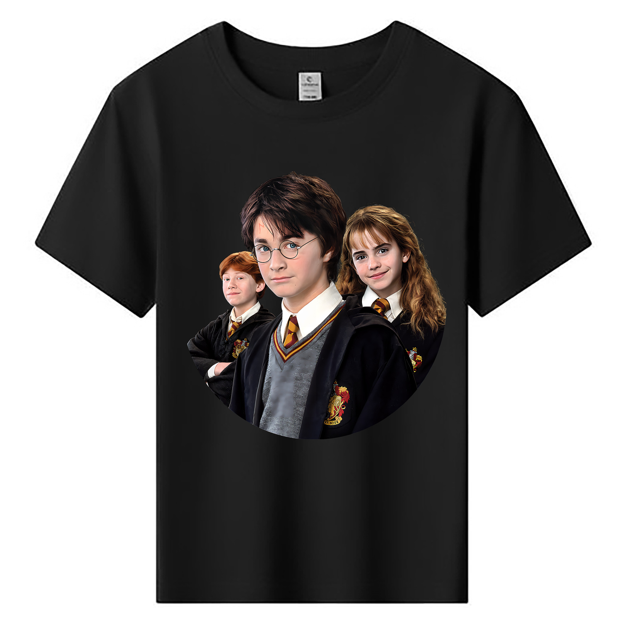 （画像用） Harry Potter ハリー・ポッターシリーズ 綿100％キッズTシャツ（フロントプリント）