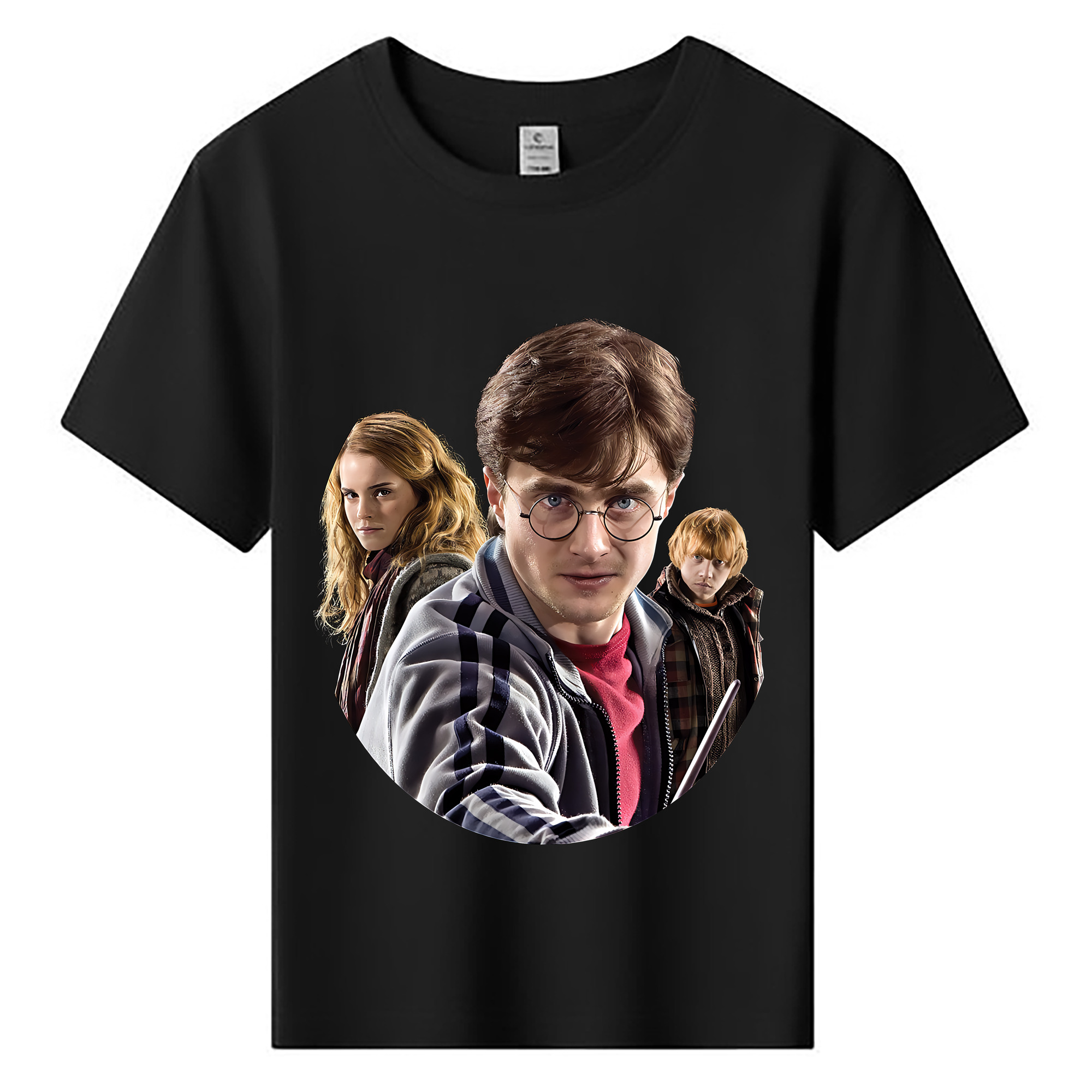 （画像用） Harry Potter ハリー・ポッターシリーズ 綿100％キッズTシャツ（フロントプリント）