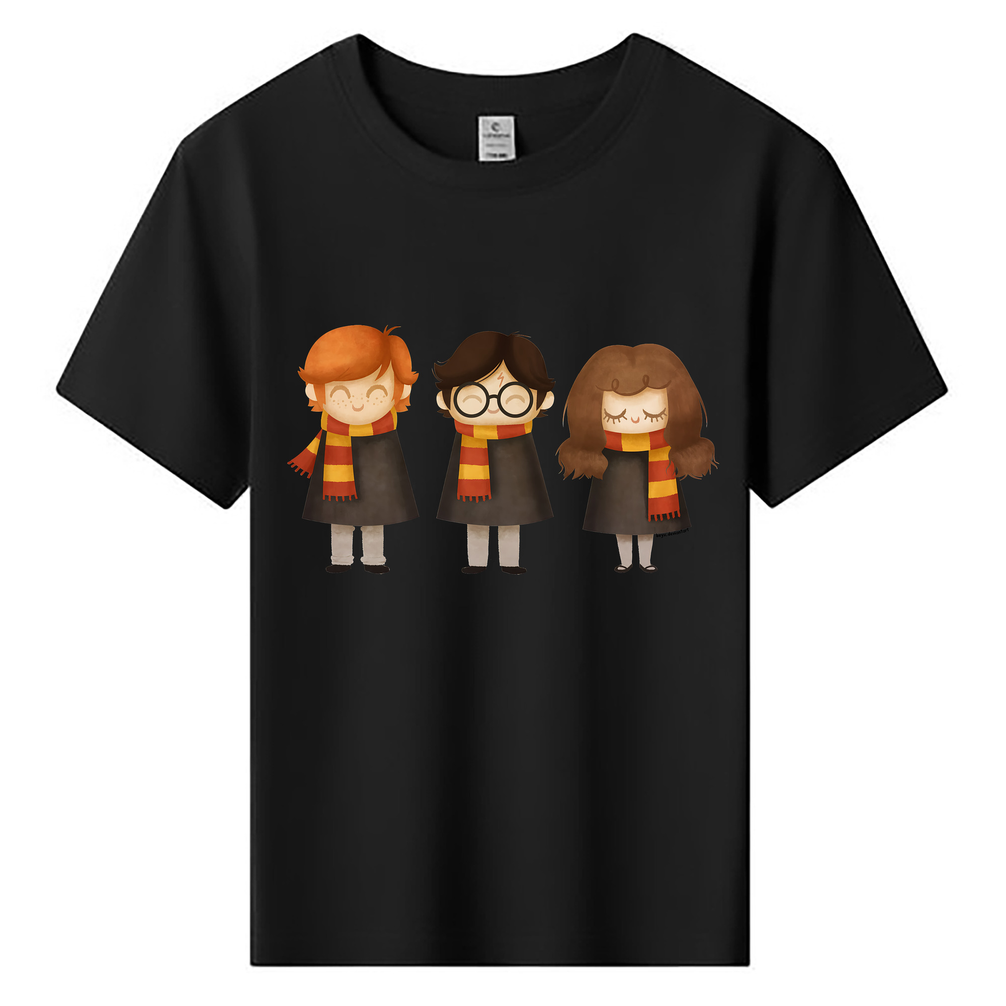 （画像用） Harry Potter ハリー・ポッターシリーズ 綿100％キッズTシャツ（フロントプリント）