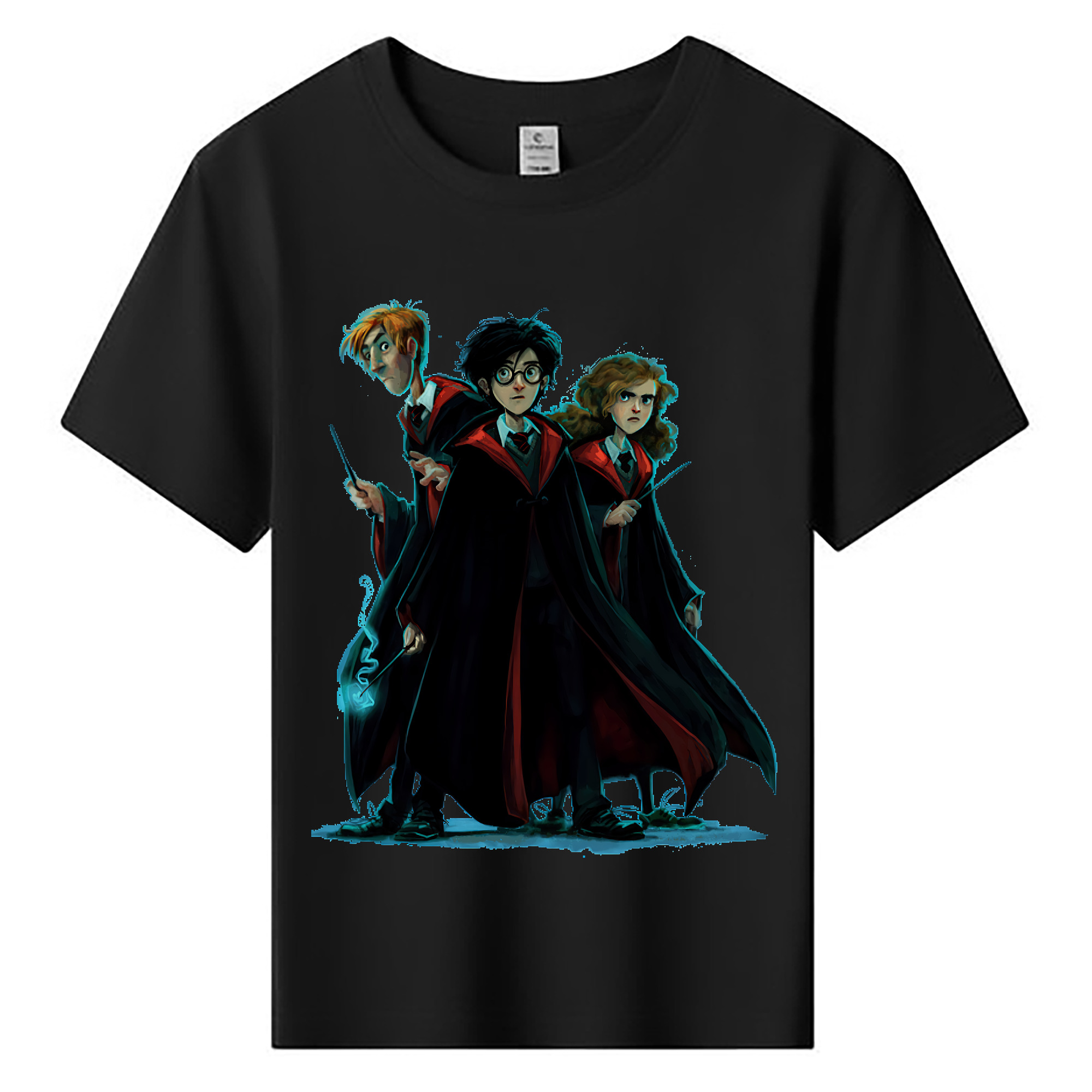 （画像用） Harry Potter ハリー・ポッターシリーズ 綿100％キッズTシャツ（フロントプリント）