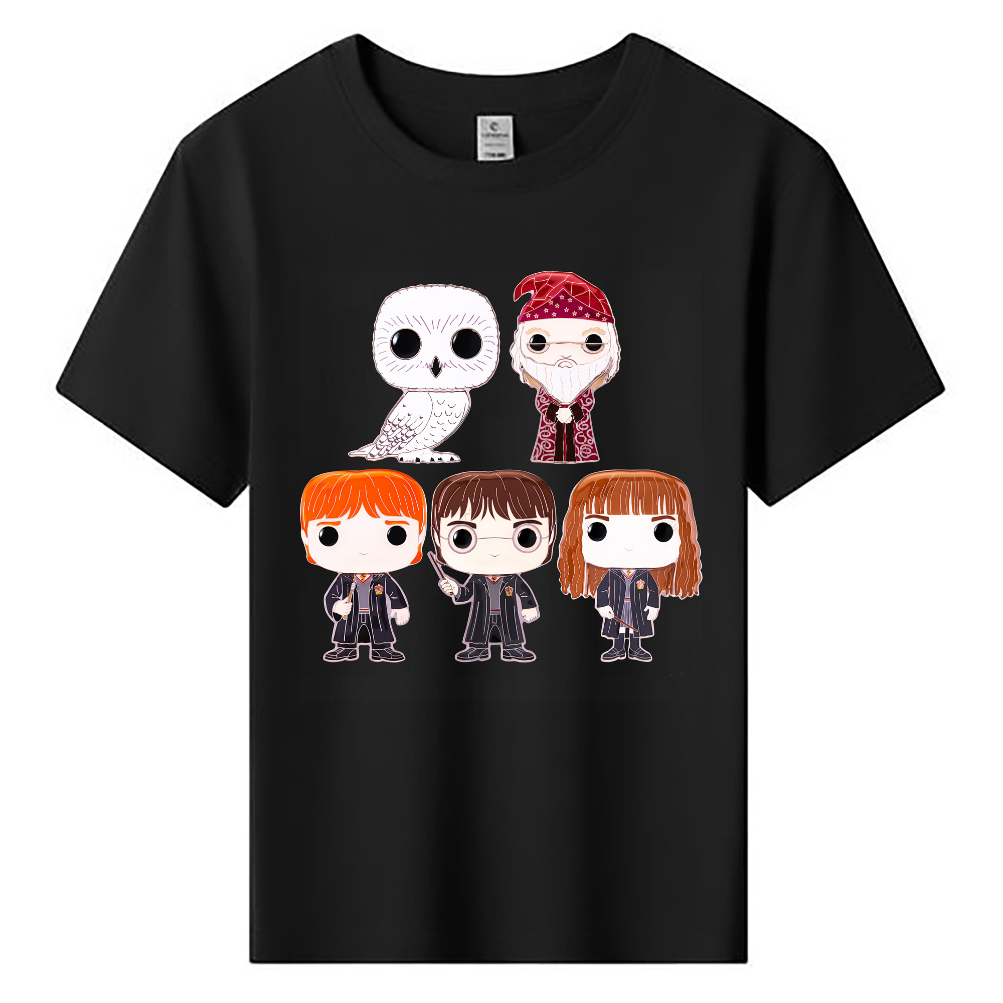 （画像用） Harry Potter ハリー・ポッターシリーズ 綿100％キッズTシャツ（フロントプリント）