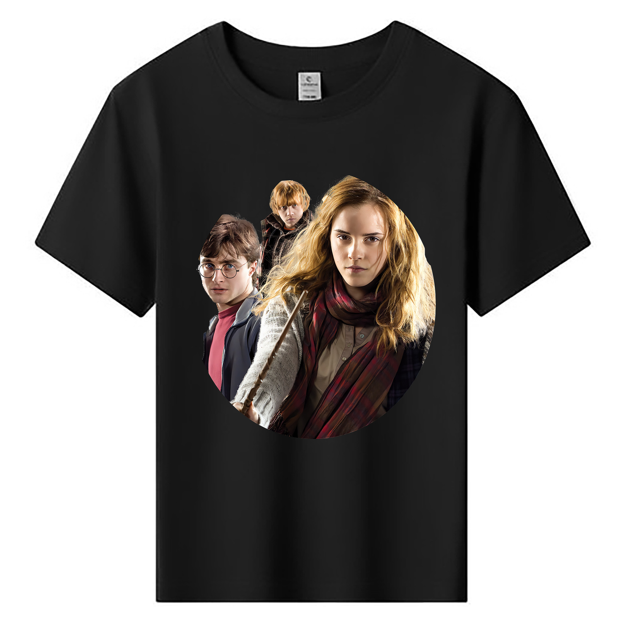 （画像用） Harry Potter ハリー・ポッターシリーズ 綿100％キッズTシャツ（フロントプリント）