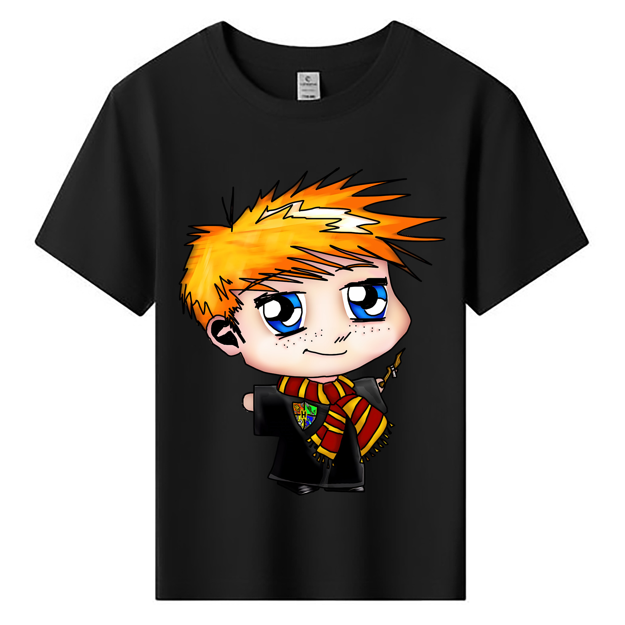 （画像用） Harry Potter ハリー・ポッターシリーズ 綿100％キッズTシャツ（フロントプリント）