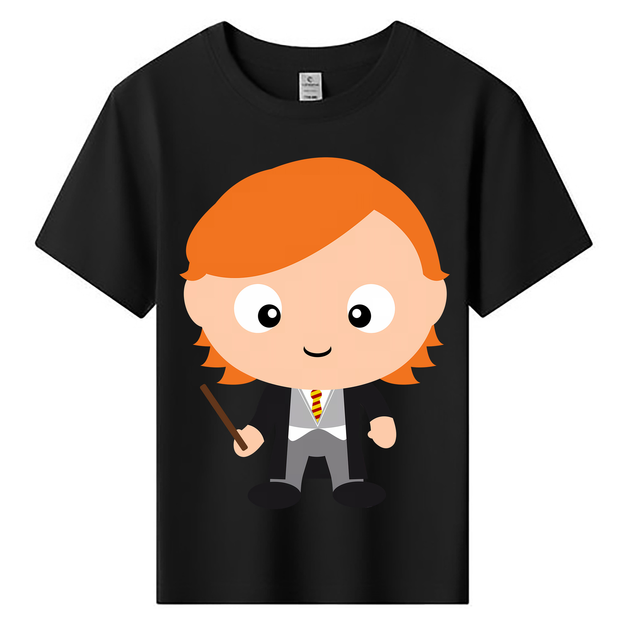 （画像用） Harry Potter ハリー・ポッターシリーズ 綿100％キッズTシャツ（フロントプリント）