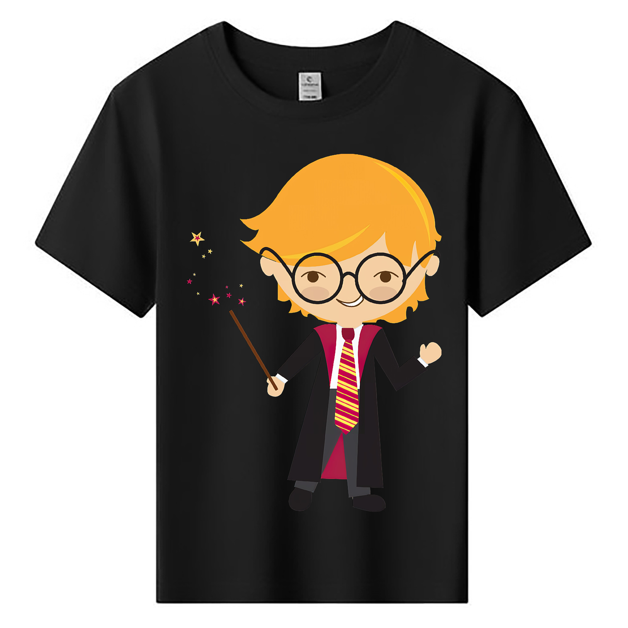 （画像用） Harry Potter ハリー・ポッターシリーズ 綿100％キッズTシャツ（フロントプリント）