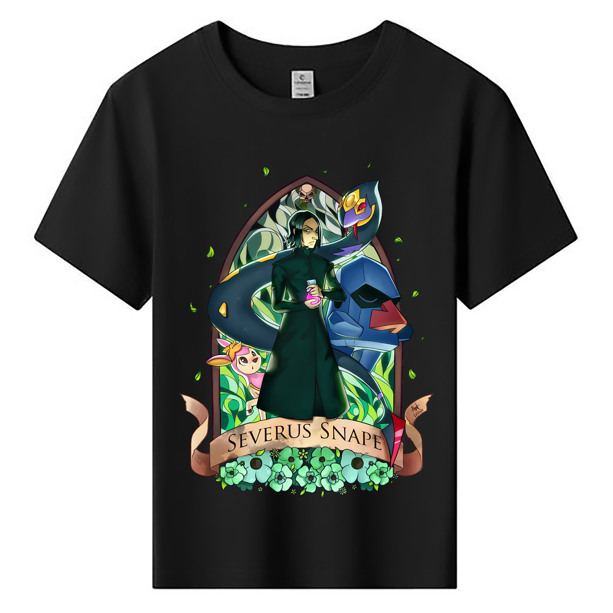 （画像用） Harry Potter ハリー・ポッターシリーズ 綿100％キッズTシャツ（フロントプリント）