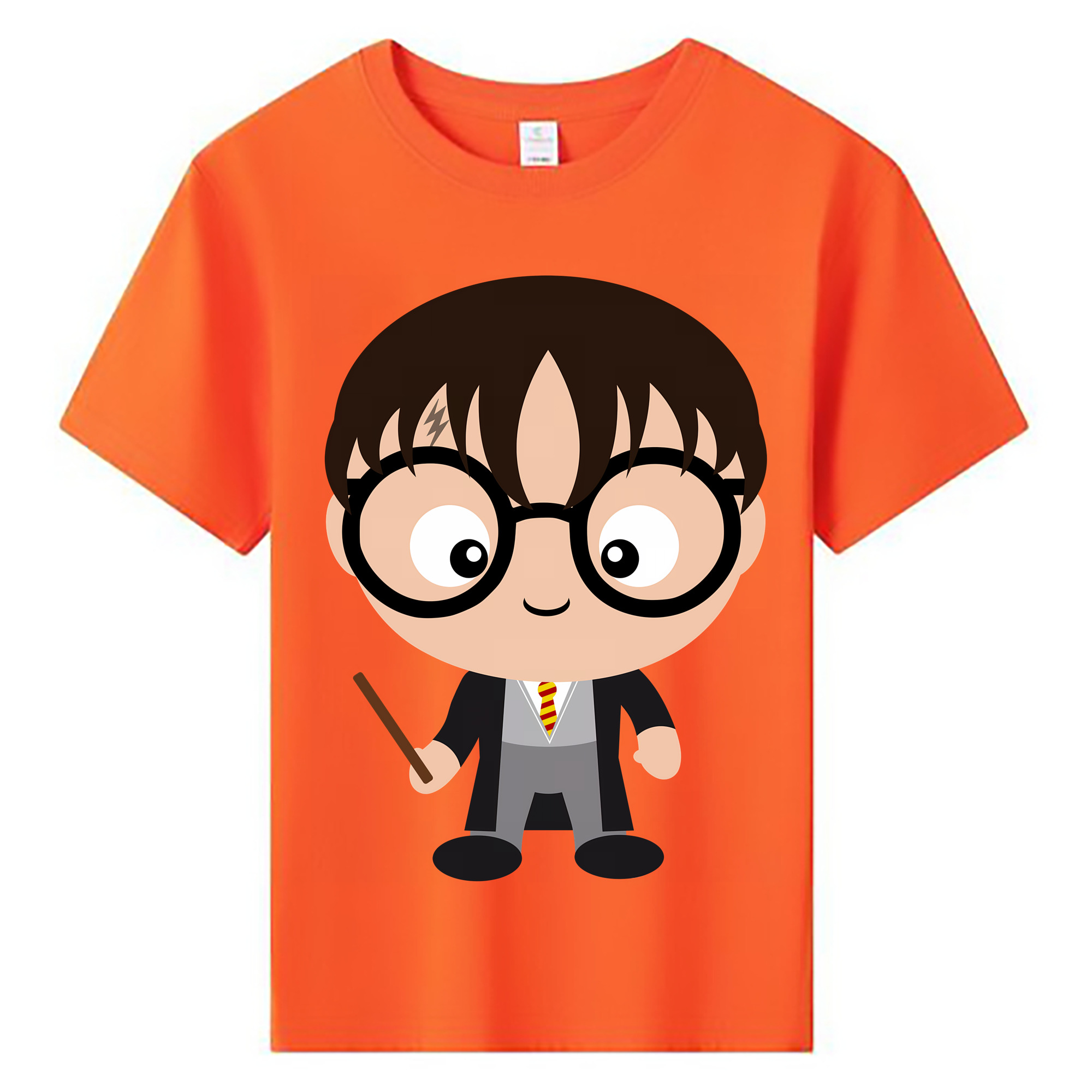 （画像用） Harry Potter ハリー・ポッターシリーズ 綿100％キッズTシャツ（フロントプリント）