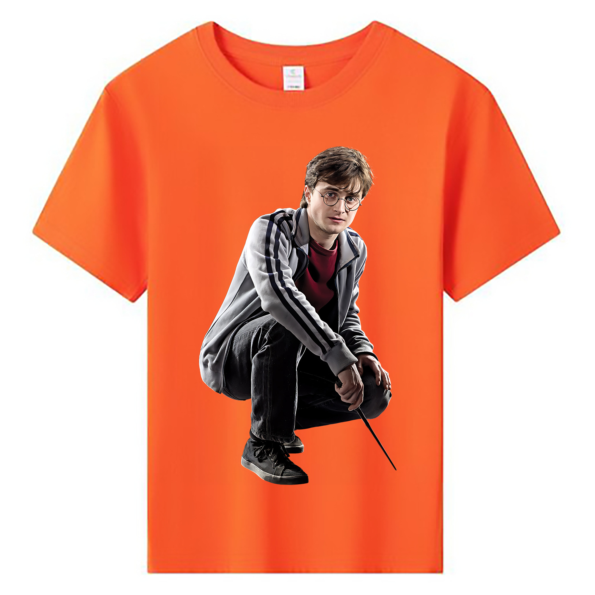 （画像用） Harry Potter ハリー・ポッターシリーズ 綿100％キッズTシャツ（フロントプリント）