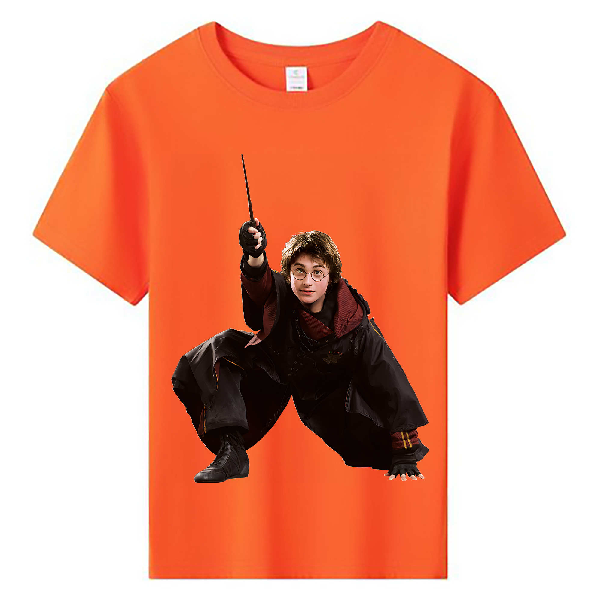 （画像用） Harry Potter ハリー・ポッターシリーズ 綿100％キッズTシャツ（フロントプリント）