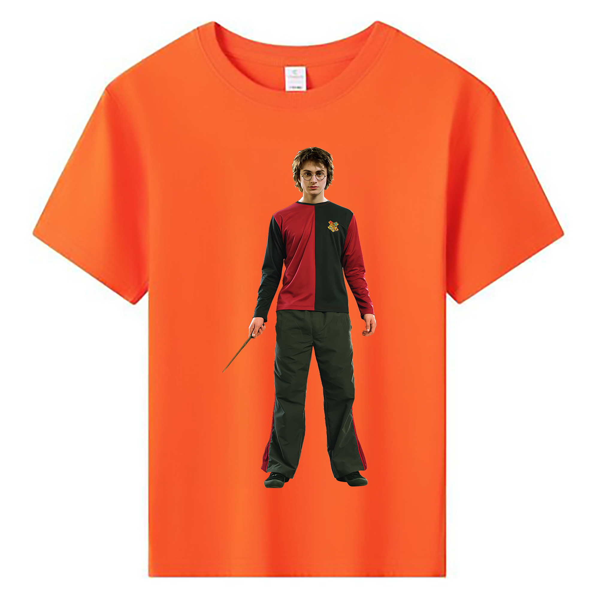 （画像用） Harry Potter ハリー・ポッターシリーズ 綿100％キッズTシャツ（フロントプリント）