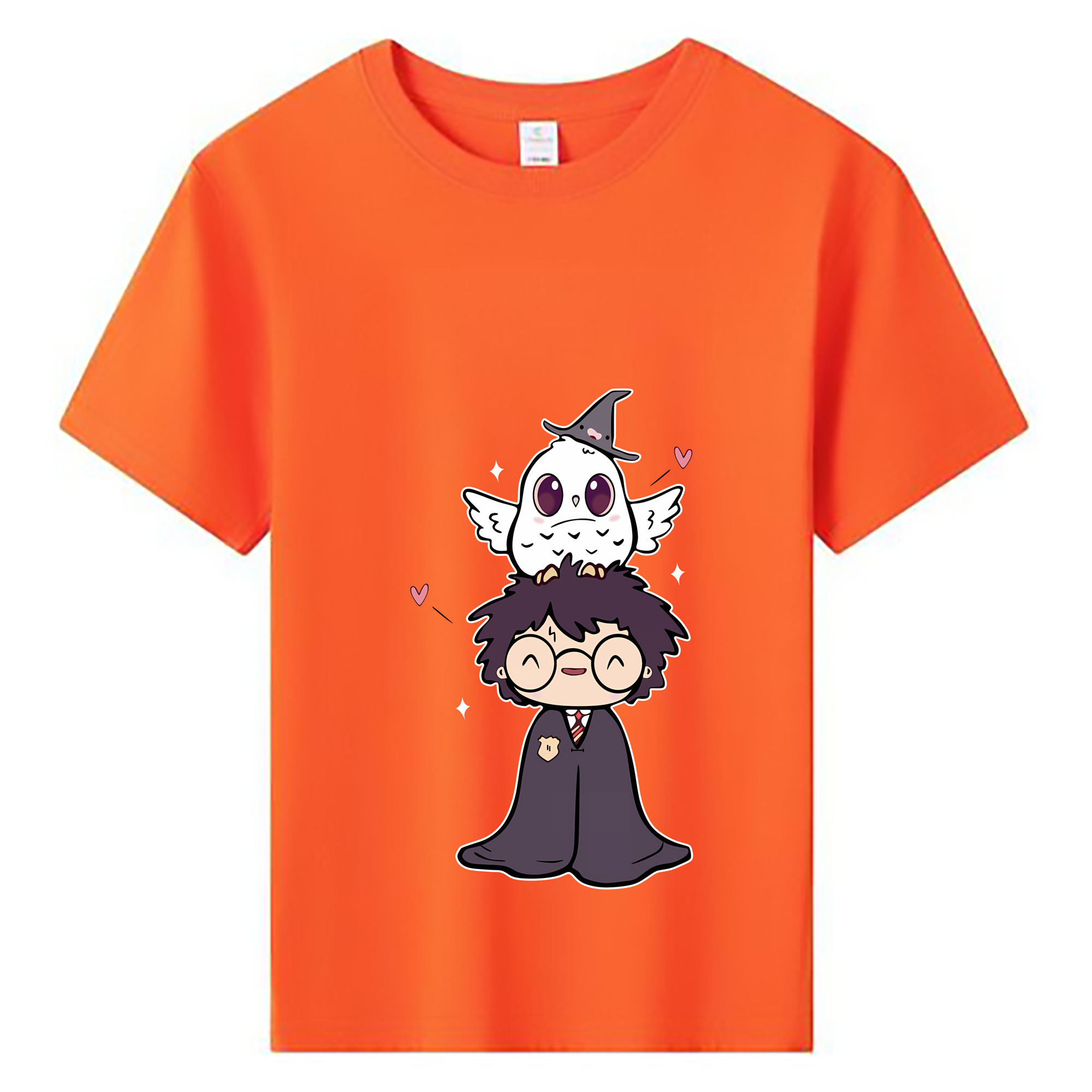 （画像用） Harry Potter ハリー・ポッターシリーズ 綿100％キッズTシャツ（フロントプリント）