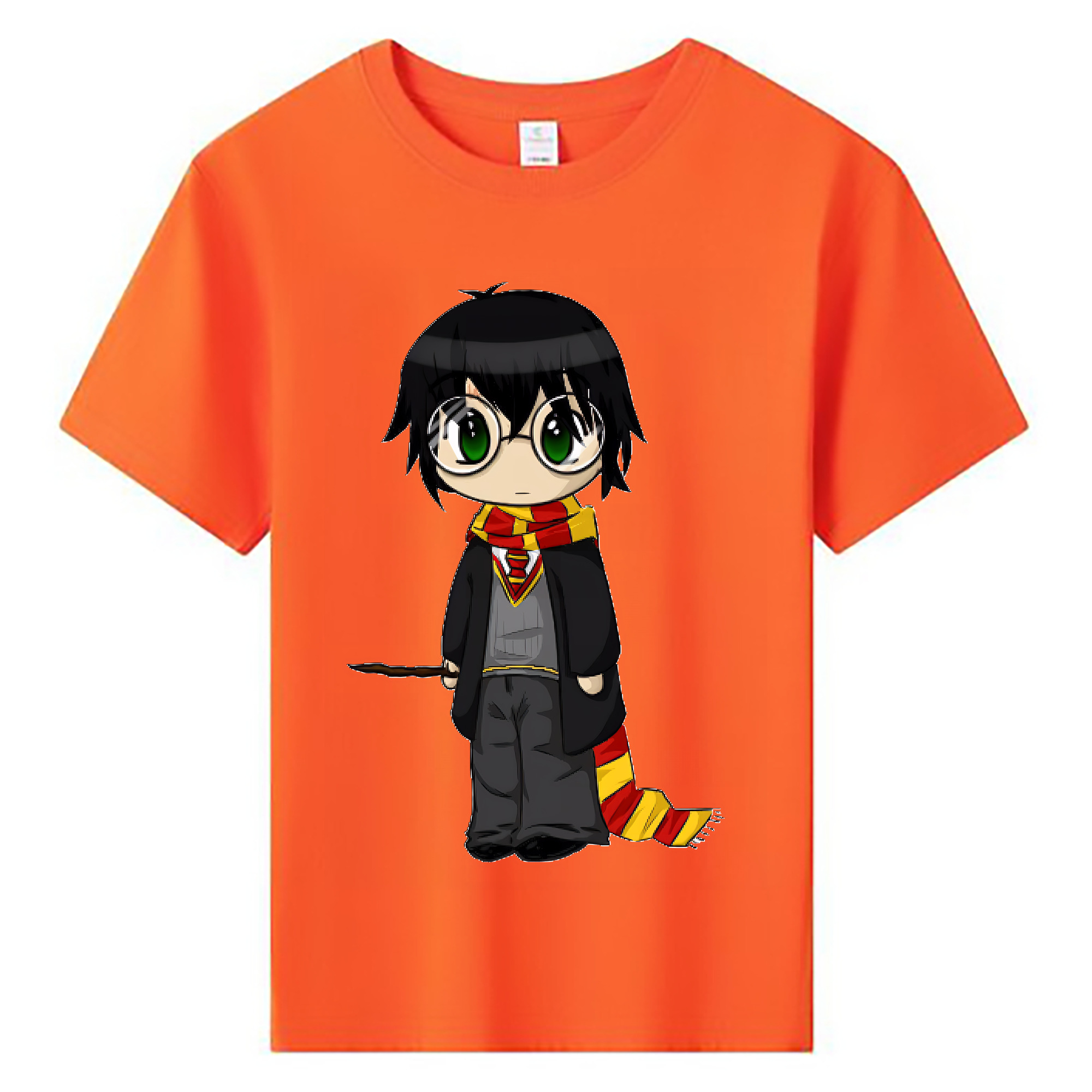 （画像用） Harry Potter ハリー・ポッターシリーズ 綿100％キッズTシャツ（フロントプリント）