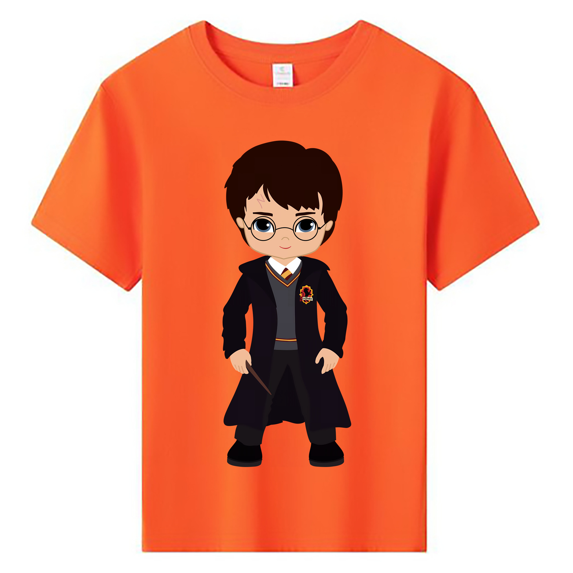 （画像用） Harry Potter ハリー・ポッターシリーズ 綿100％キッズTシャツ（フロントプリント）