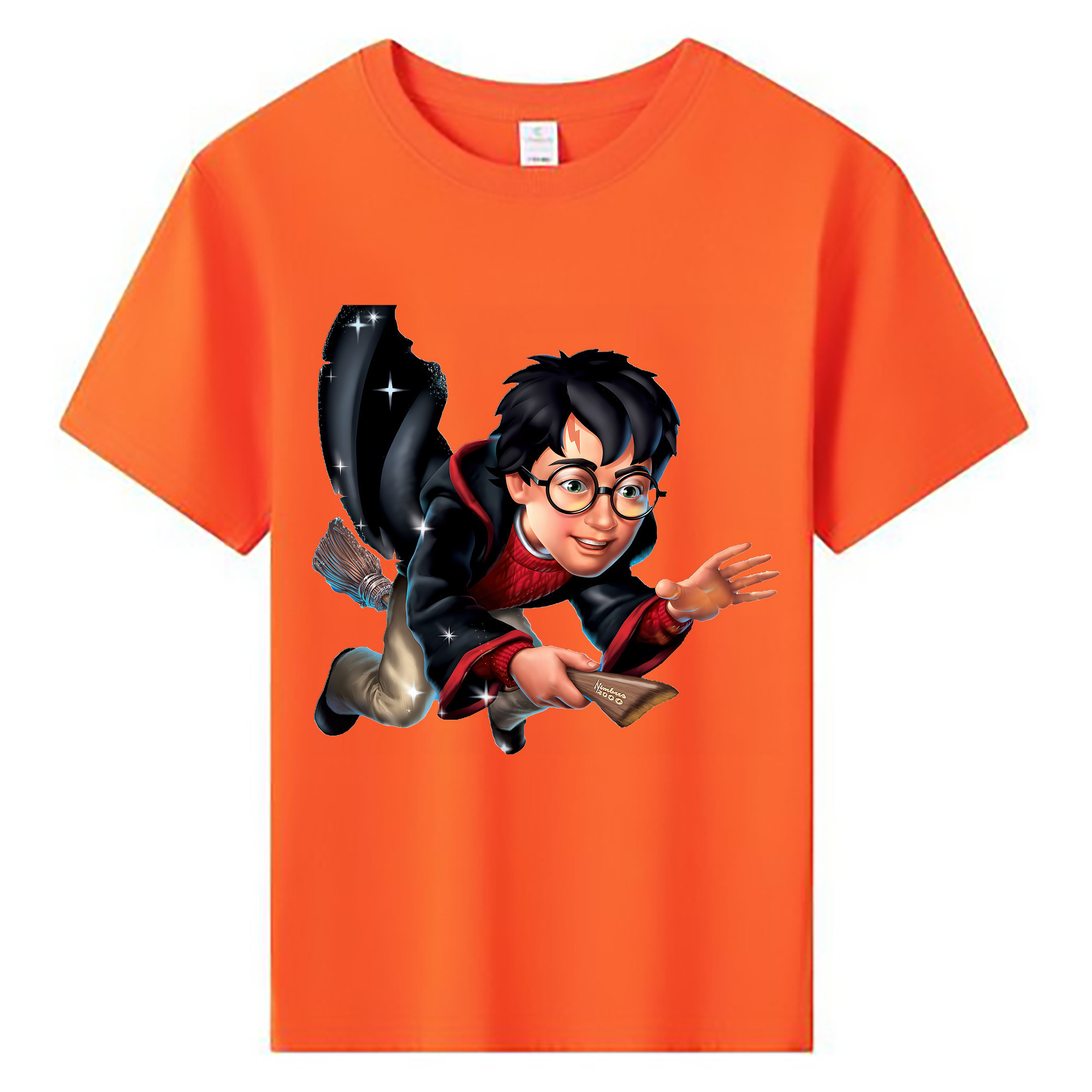 （画像用） Harry Potter ハリー・ポッターシリーズ 綿100％キッズTシャツ（フロントプリント）