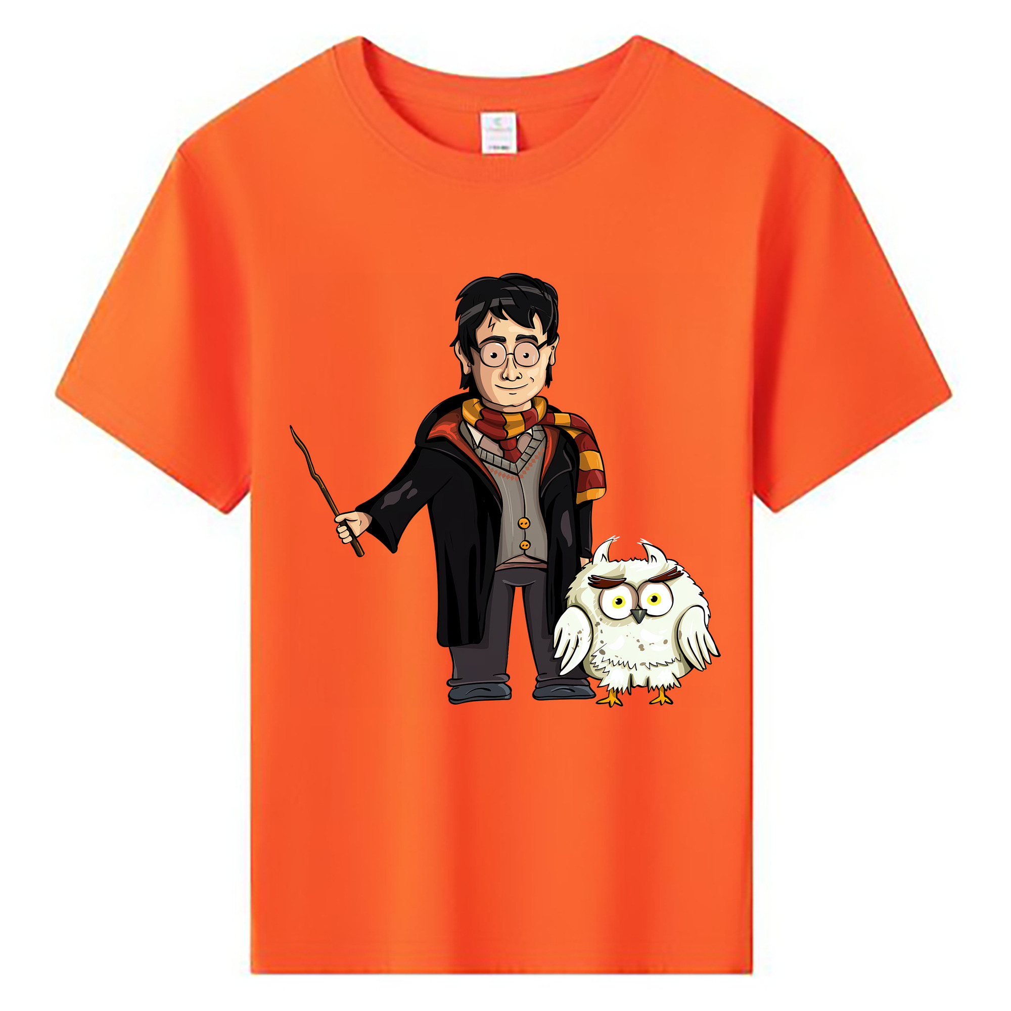 （画像用） Harry Potter ハリー・ポッターシリーズ 綿100％キッズTシャツ（フロントプリント）