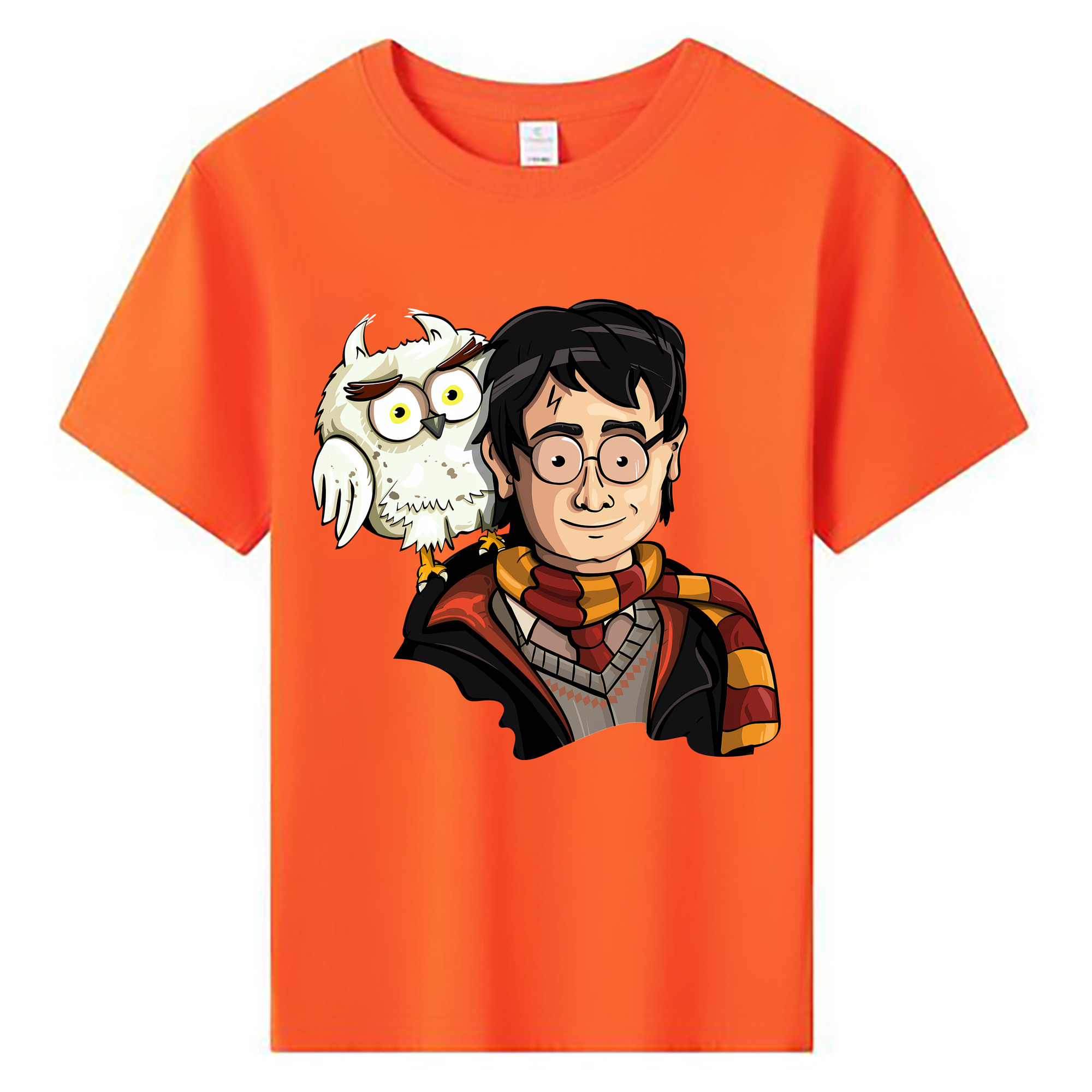 （画像用） Harry Potter ハリー・ポッターシリーズ 綿100％キッズTシャツ（フロントプリント）