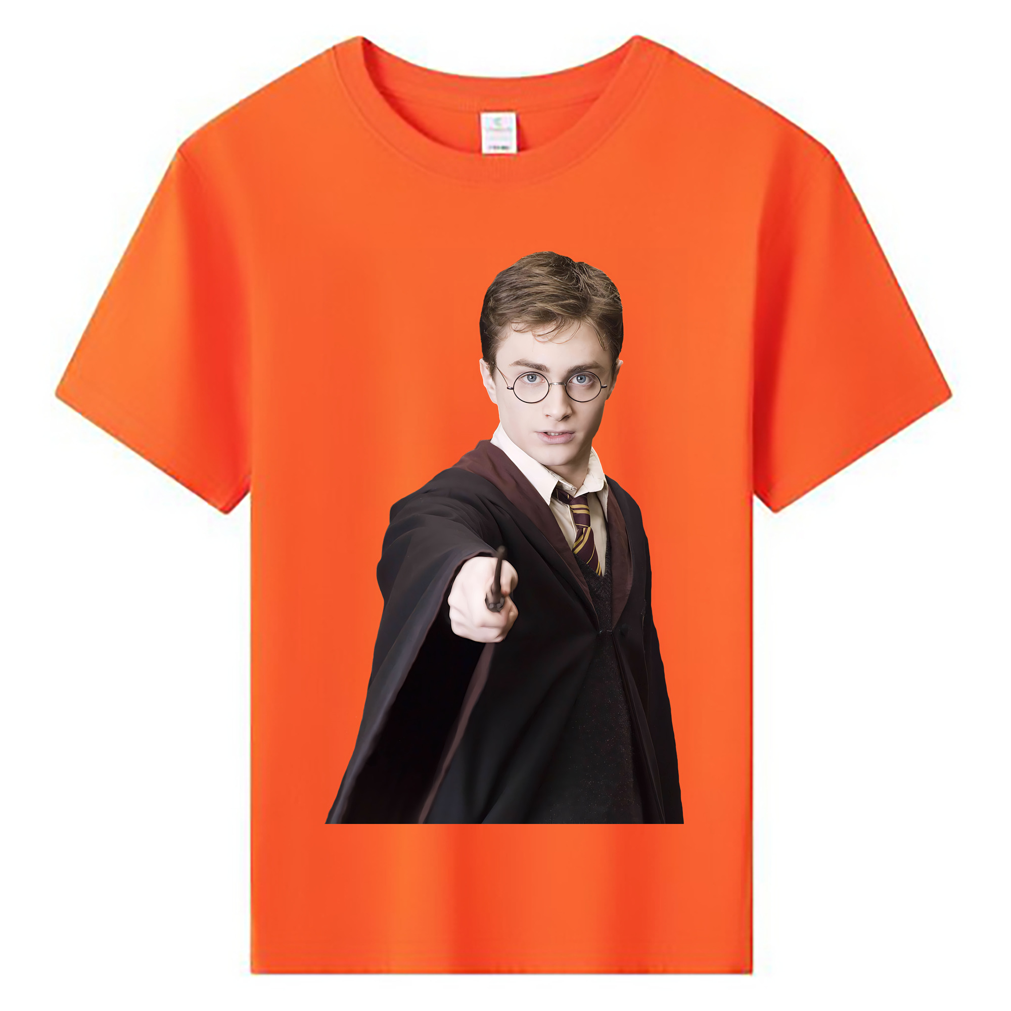 （画像用） Harry Potter ハリー・ポッターシリーズ 綿100％キッズTシャツ（フロントプリント）
