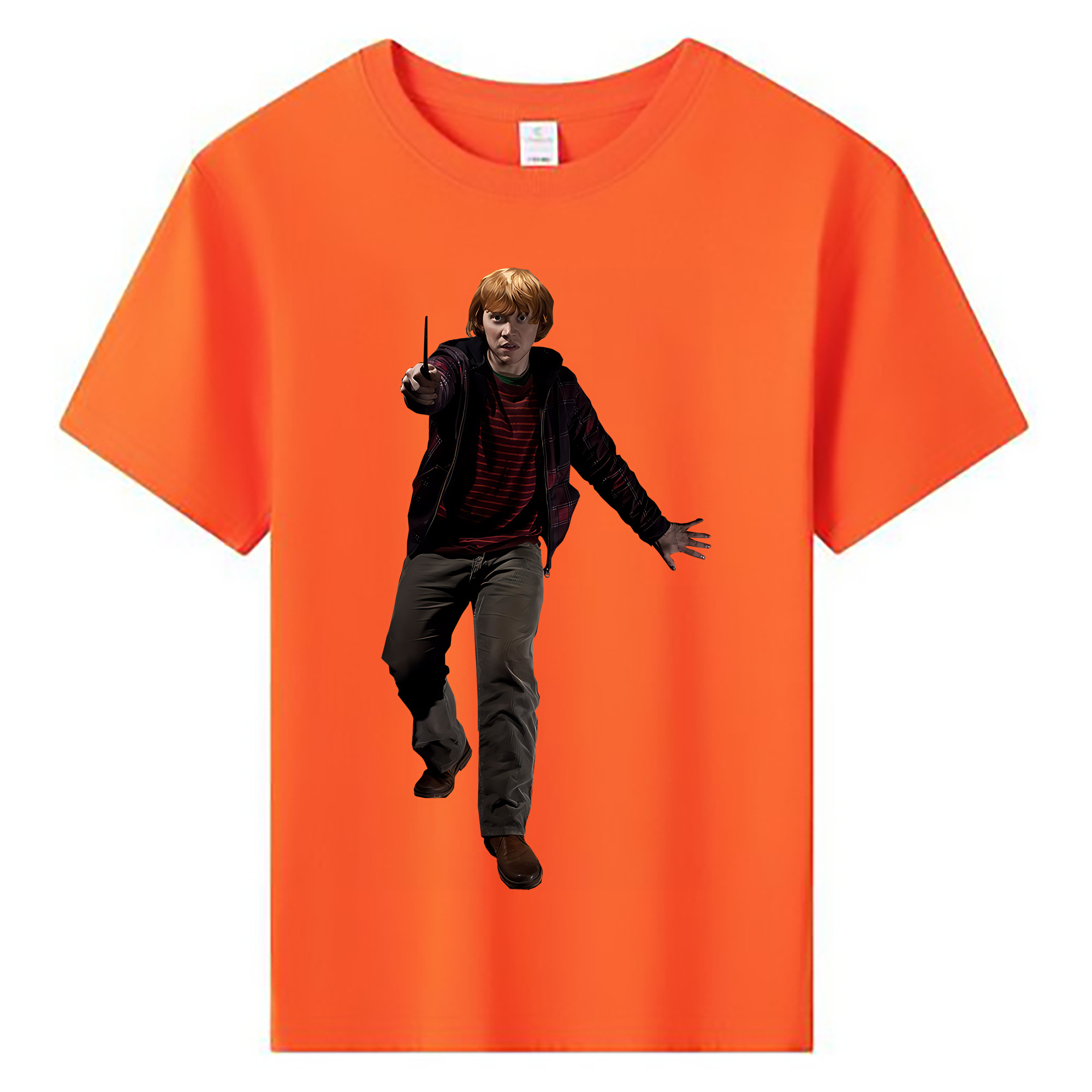 （画像用） Harry Potter ハリー・ポッターシリーズ 綿100％キッズTシャツ（フロントプリント）