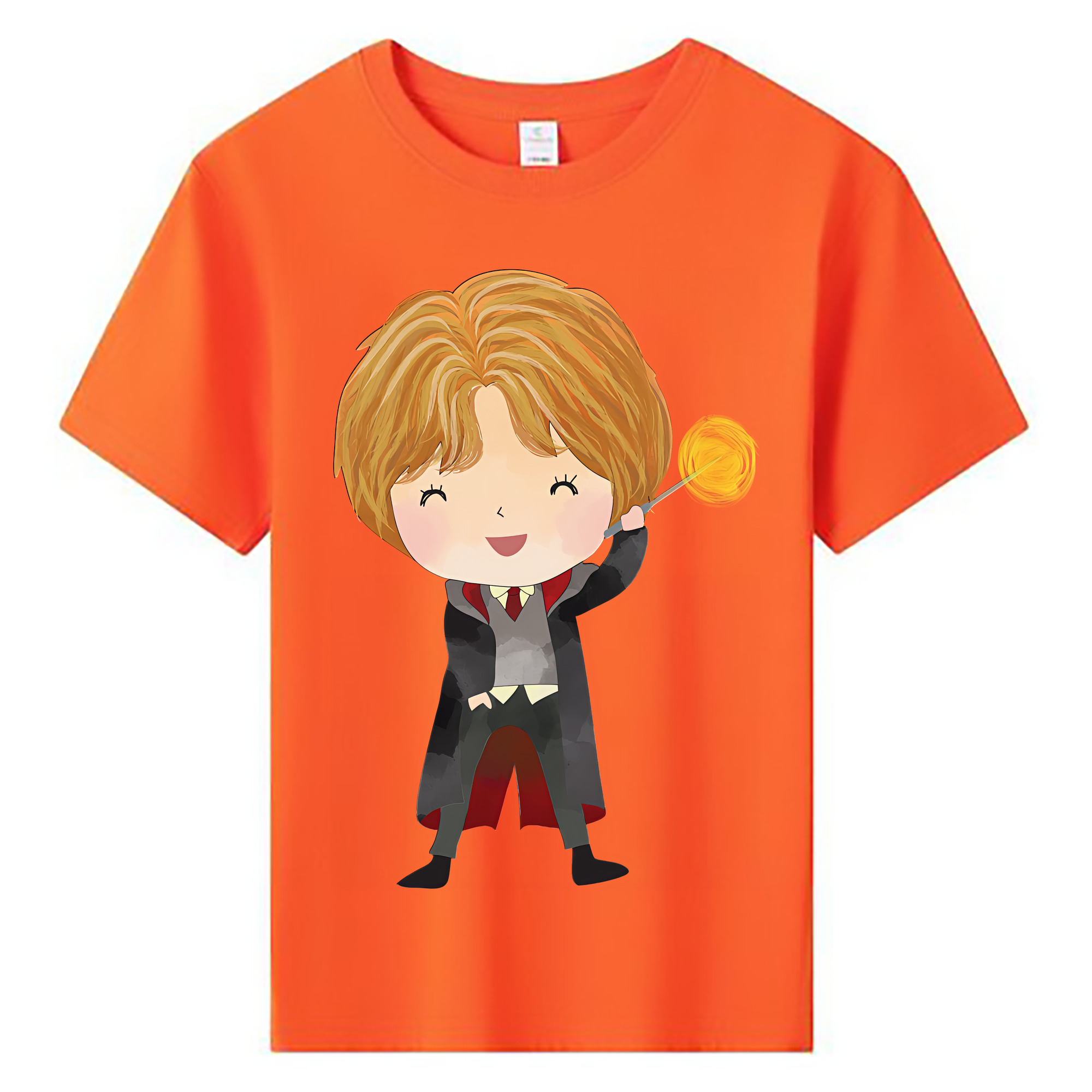（画像用） Harry Potter ハリー・ポッターシリーズ 綿100％キッズTシャツ（フロントプリント）