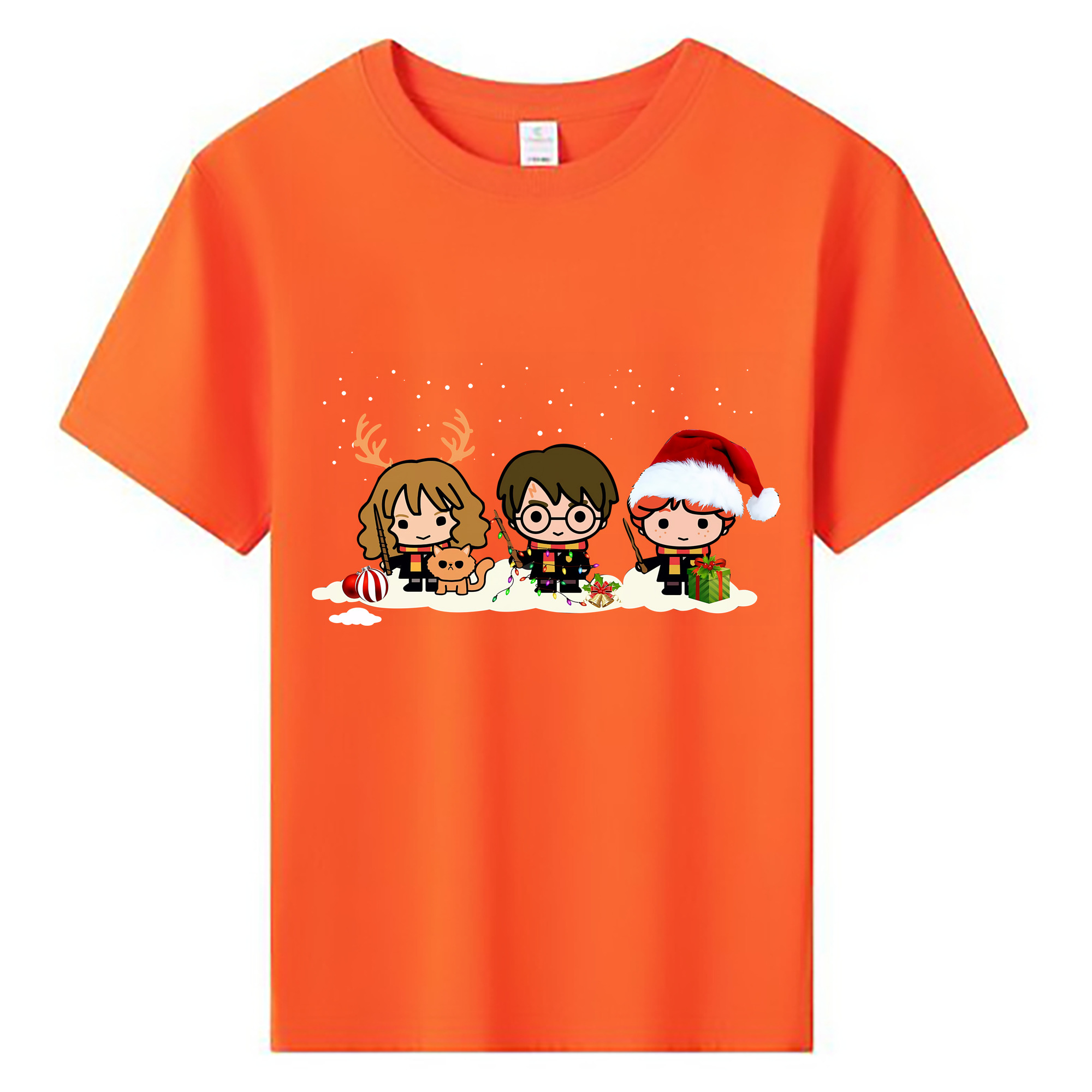 （画像用） Harry Potter ハリー・ポッターシリーズ 綿100％キッズTシャツ（フロントプリント）