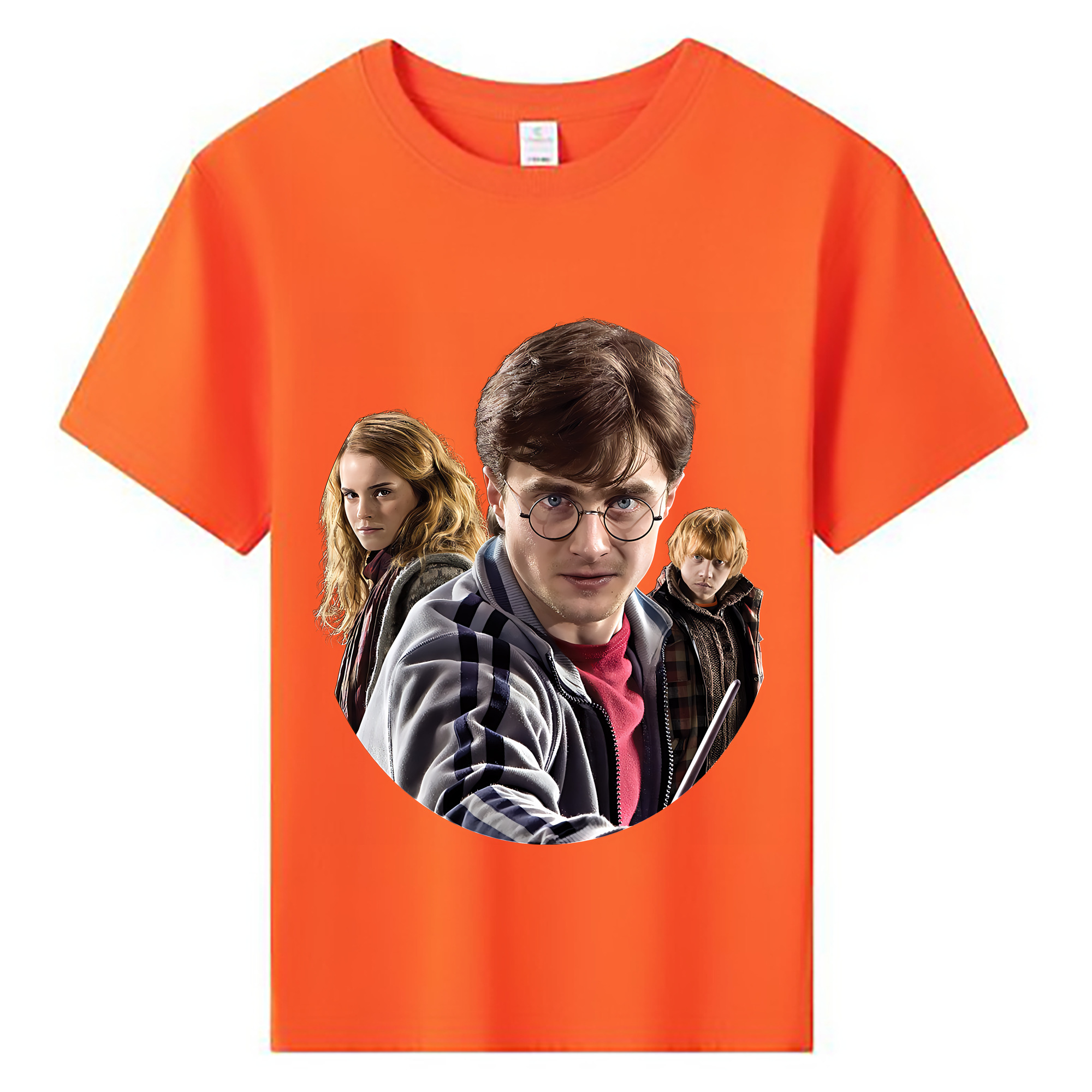 （画像用） Harry Potter ハリー・ポッターシリーズ 綿100％キッズTシャツ（フロントプリント）