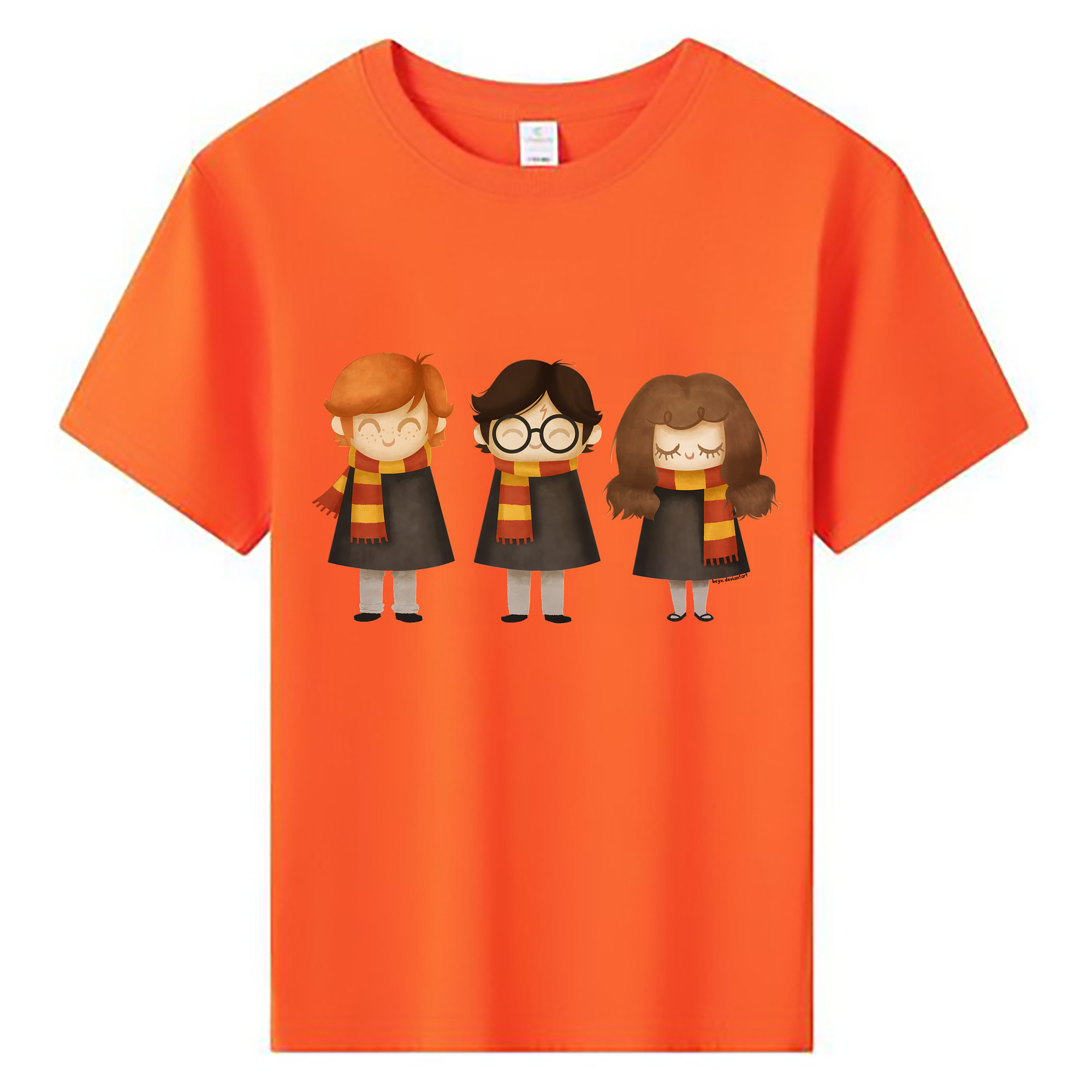 （画像用） Harry Potter ハリー・ポッターシリーズ 綿100％キッズTシャツ（フロントプリント）