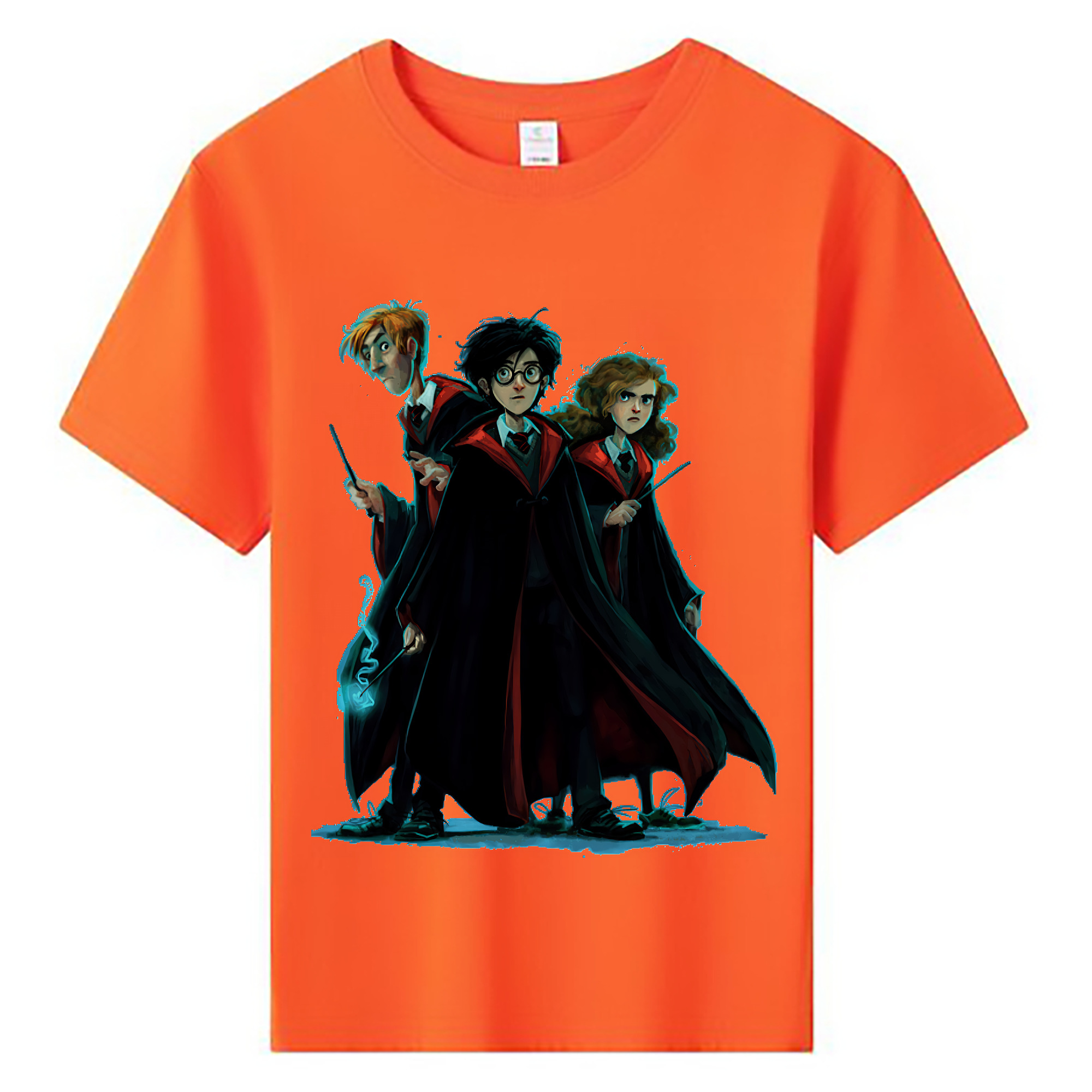（画像用） Harry Potter ハリー・ポッターシリーズ 綿100％キッズTシャツ（フロントプリント）