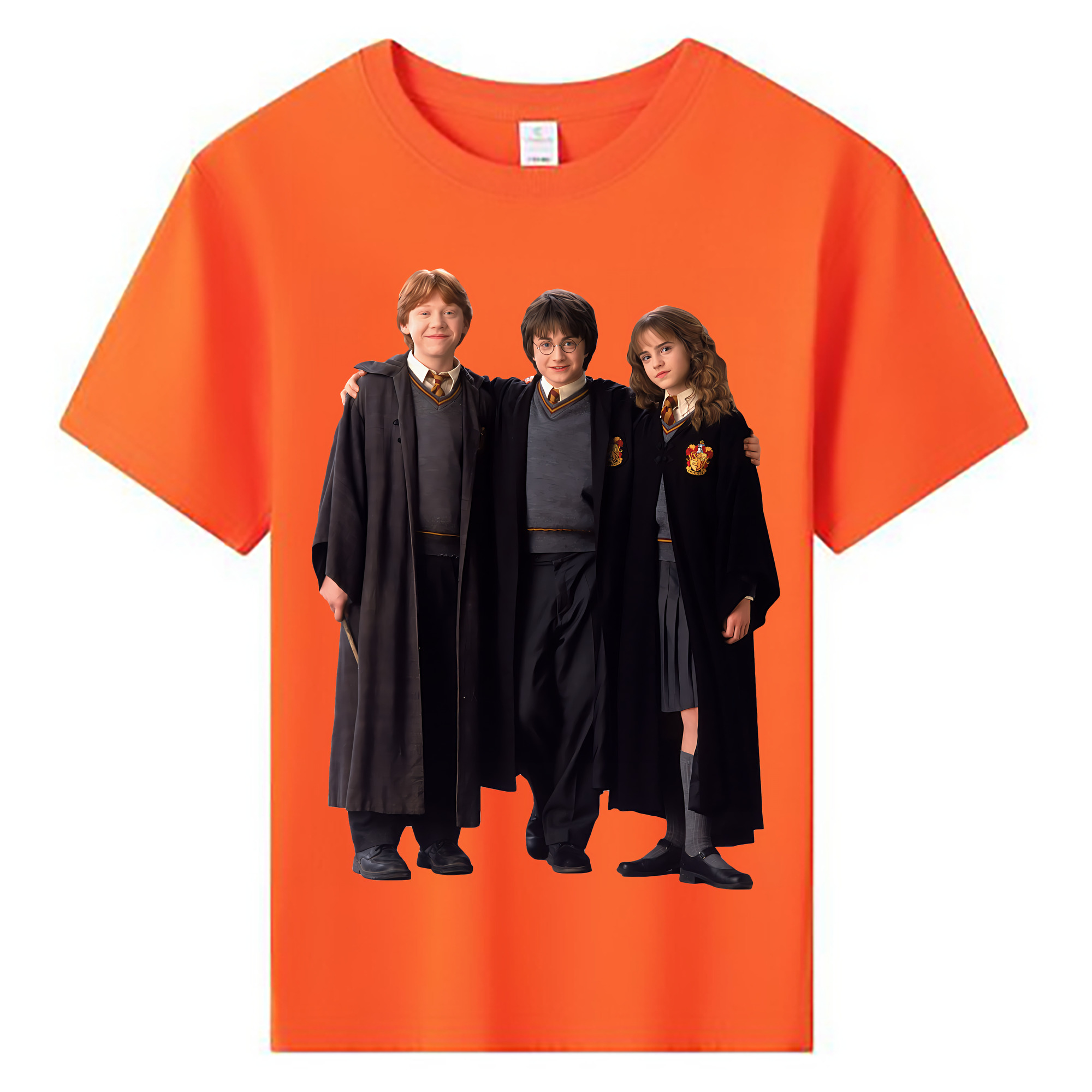 （画像用） Harry Potter ハリー・ポッターシリーズ 綿100％キッズTシャツ（フロントプリント）