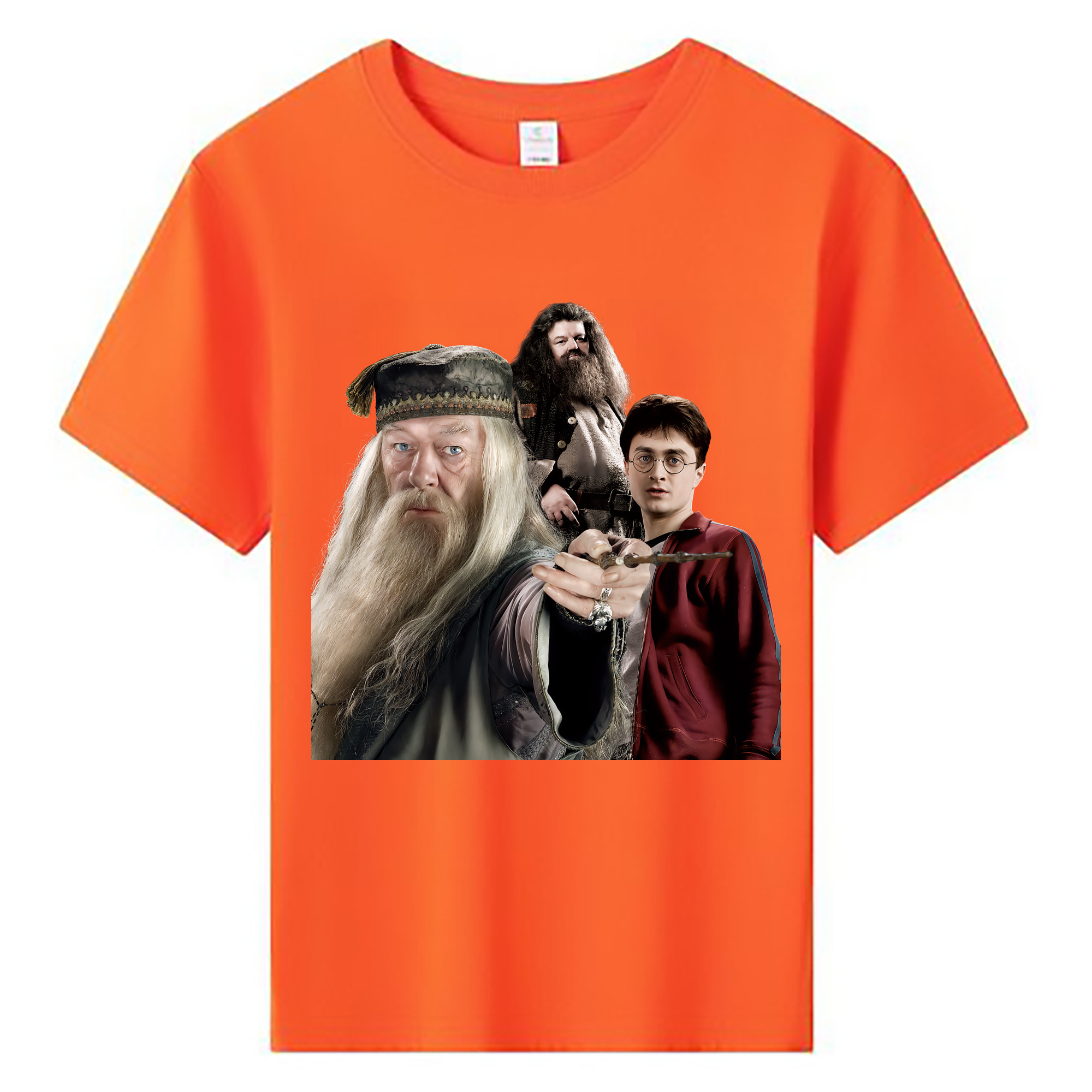 （画像用） Harry Potter ハリー・ポッターシリーズ 綿100％キッズTシャツ（フロントプリント）