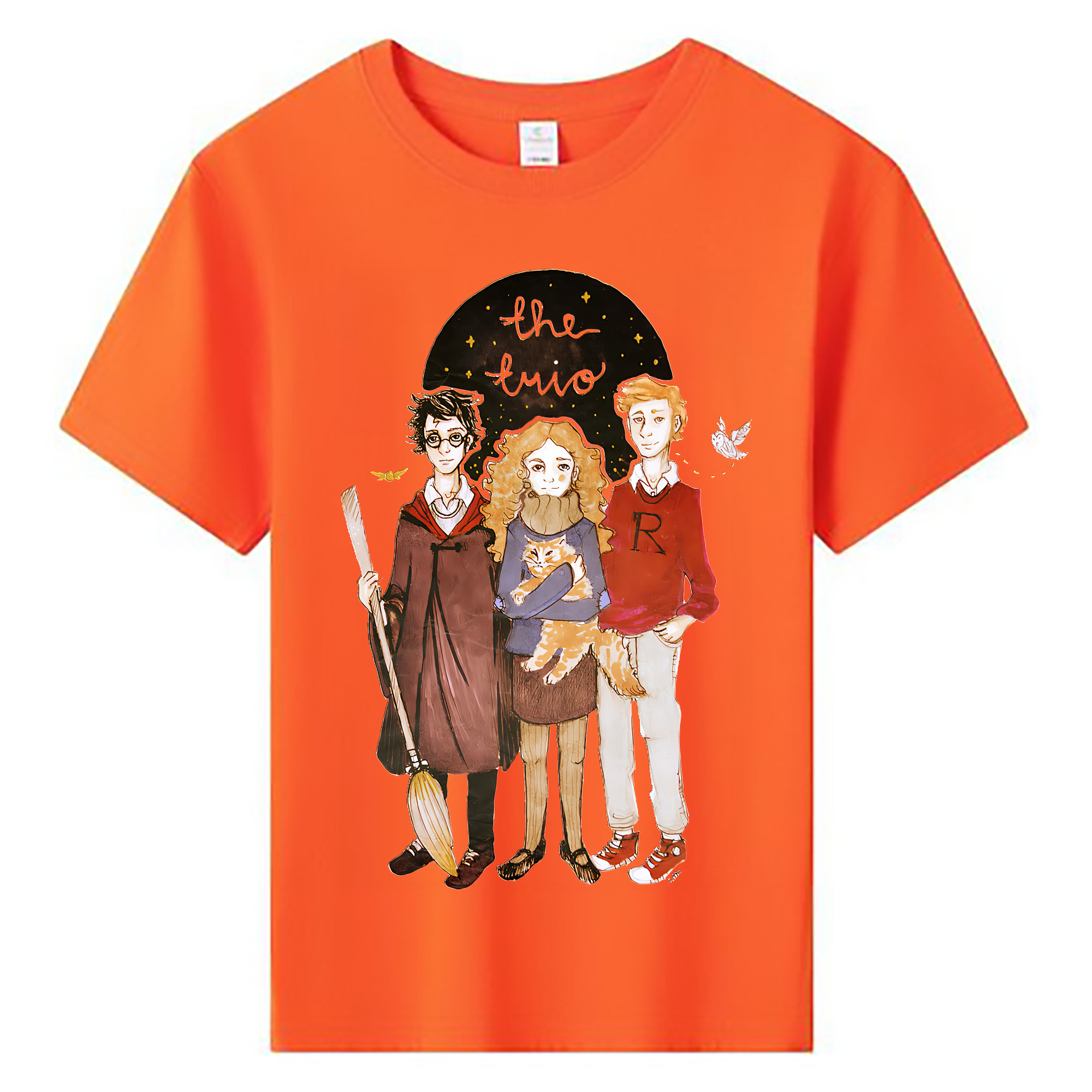 （画像用） Harry Potter ハリー・ポッターシリーズ 綿100％キッズTシャツ（フロントプリント）